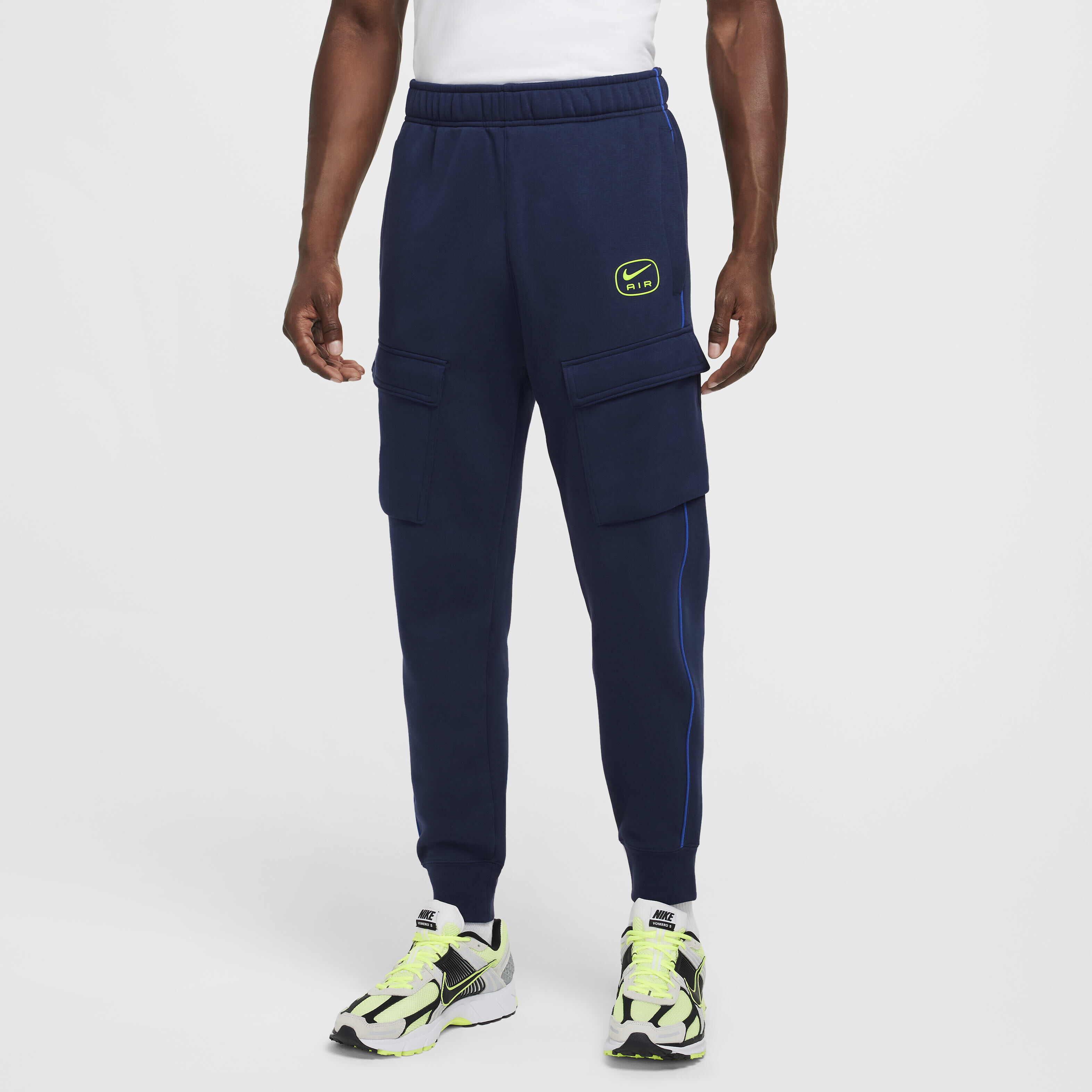 Buy Nike Air Men s Fleece Cargo Trousers Nike Qatar Official