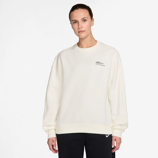 Women's Clothing-Nike, Nike Studio Fleece Medium Weight, Women's "Nike Athletic Department" Crew