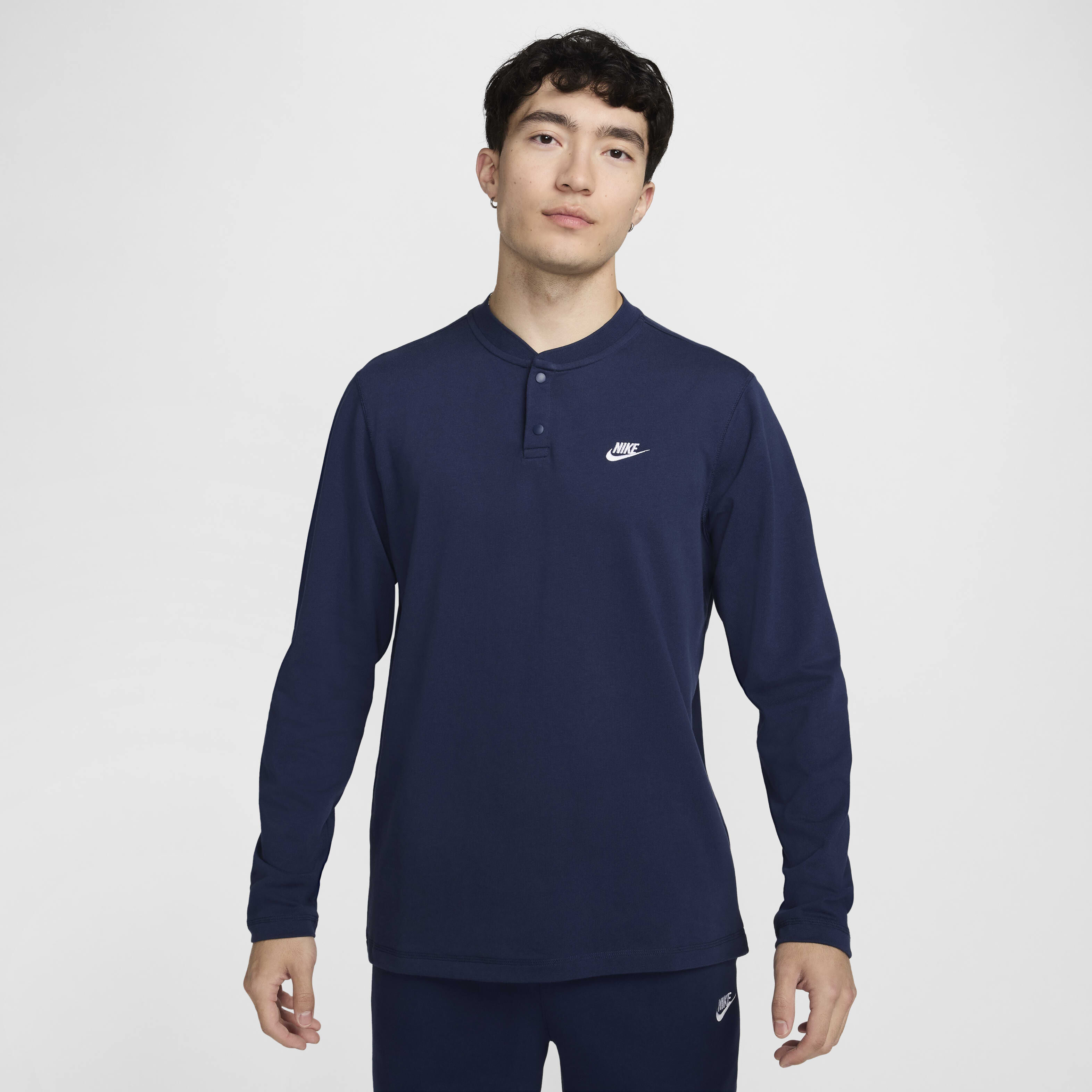 Nike henley polo cheap