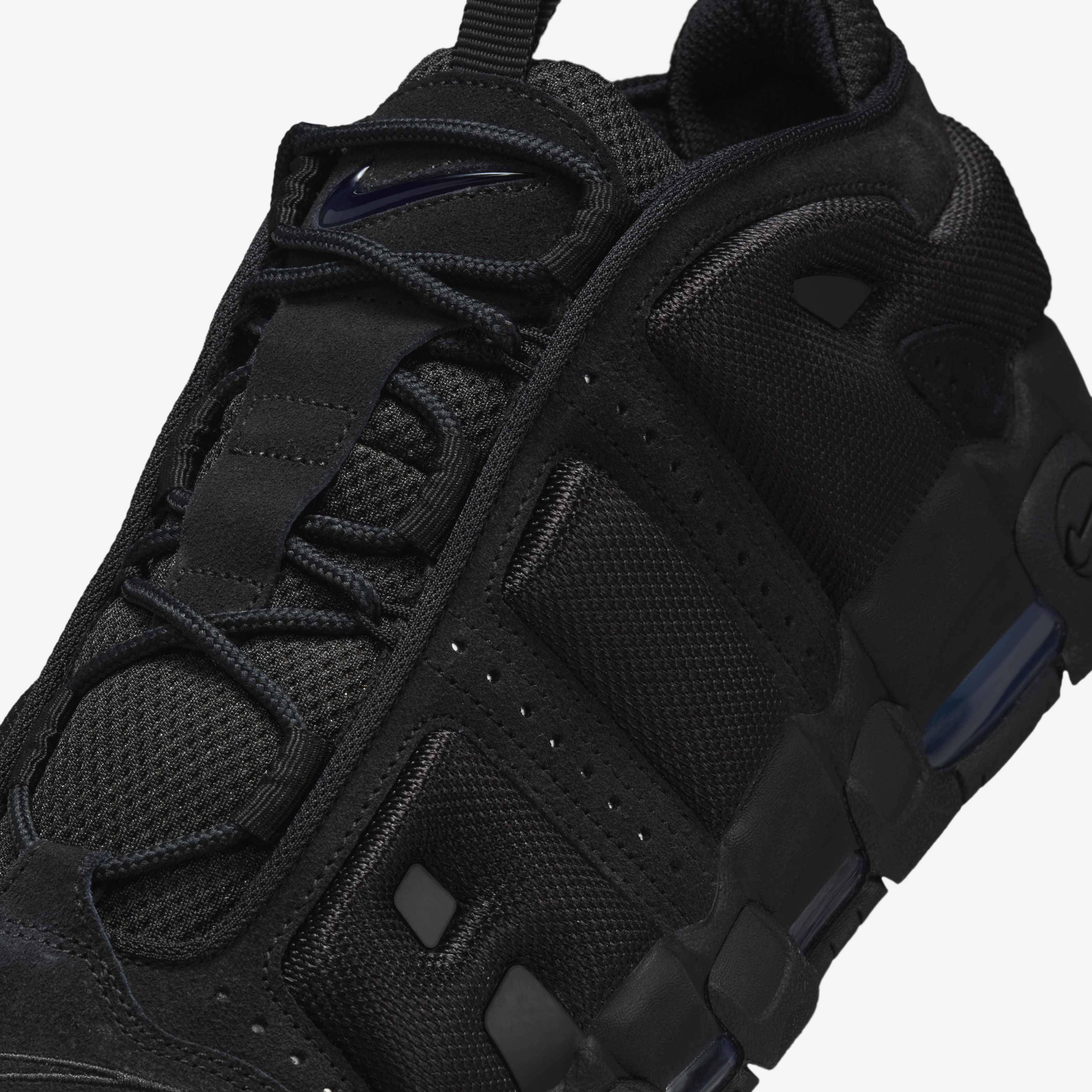 Buy Nike Air More Uptempo Low Men's Shoes - Black/Black