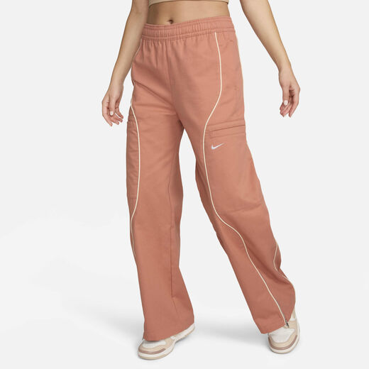 Clothing-Nike, Nike Sportswear, Women's High-Waisted Woven Trousers