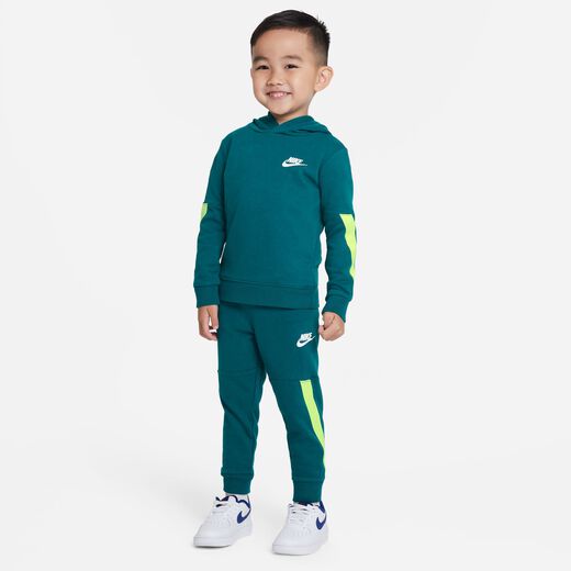 Lifestyle Tracksuits-Nike, Nike Sportswear Taping French Terry Pullover Set, Toddler 2-Piece Hoodie Set