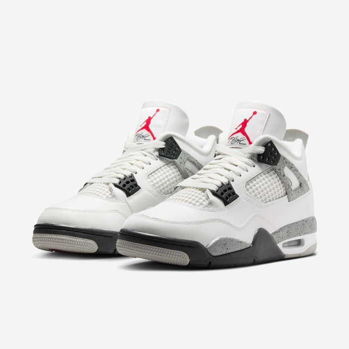 Buy Air Jordan Retro Men's Shoes Summit White/Cement Grey