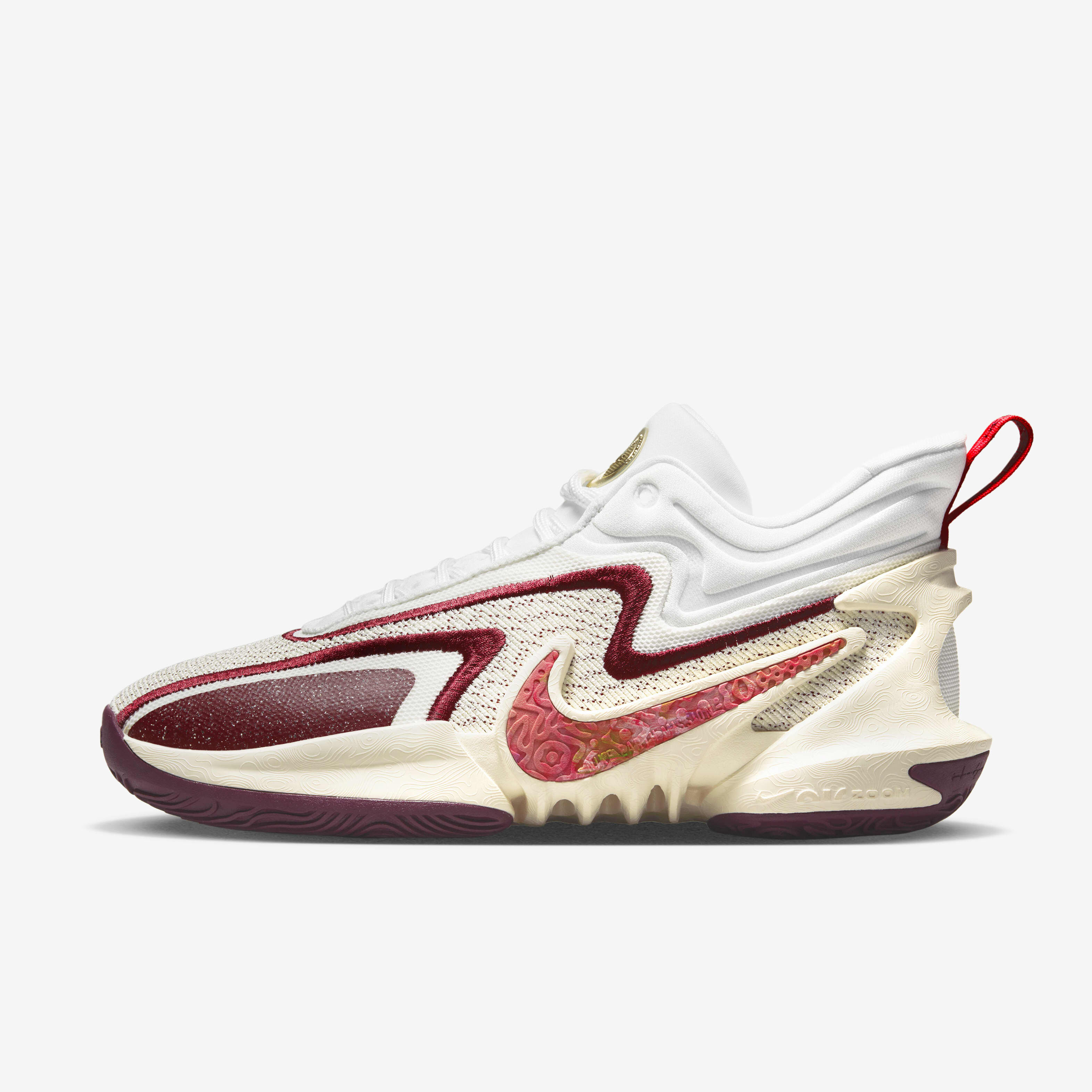 Buy Nike Cosmic Unity 2 Basketball Shoes - Coconut Milk/Summit  White/University Red/Team Red @ Nike Qatar