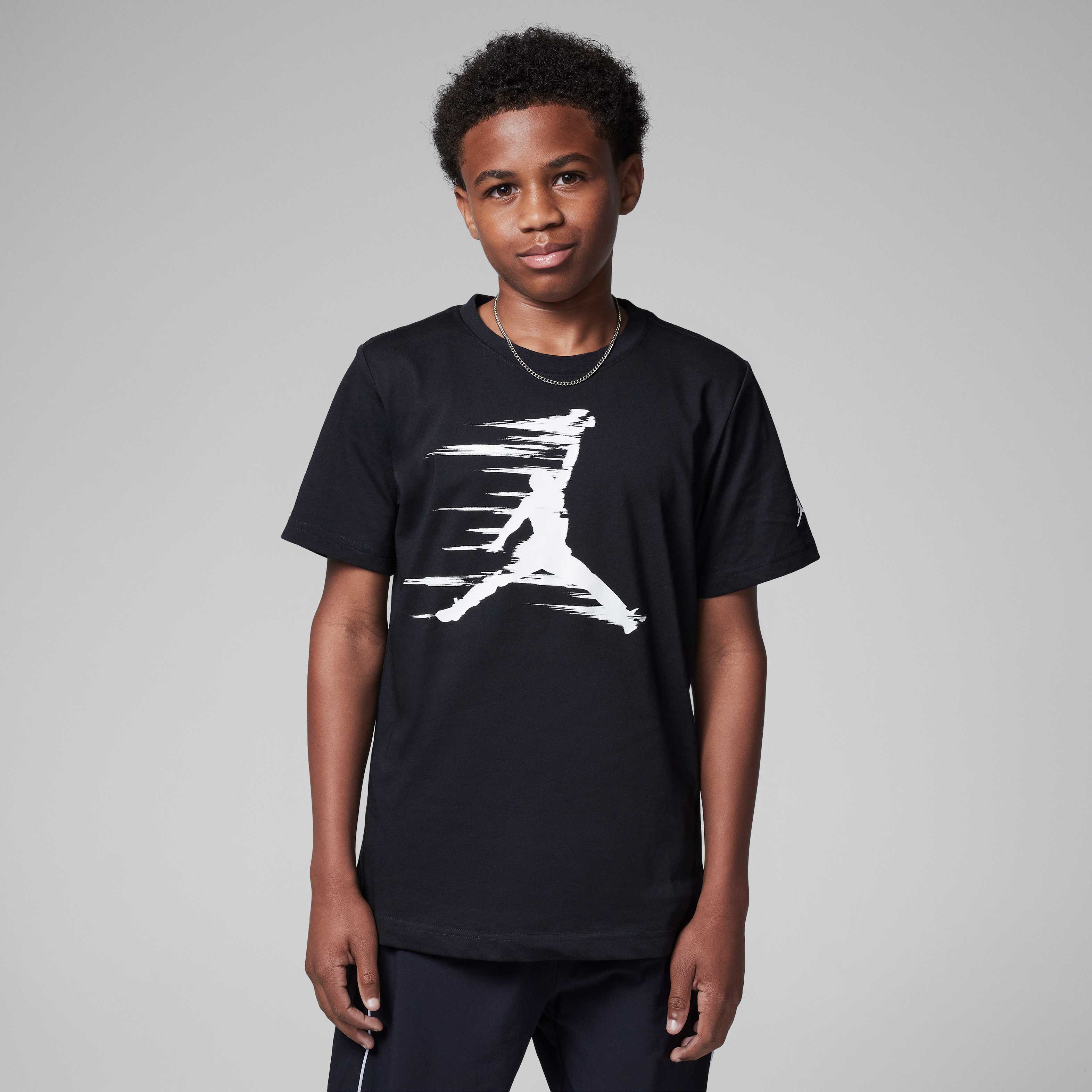 Buy Jordan MVP Older Kids' Motion Jumpman T-Shirt - Black @ Nike Qatar