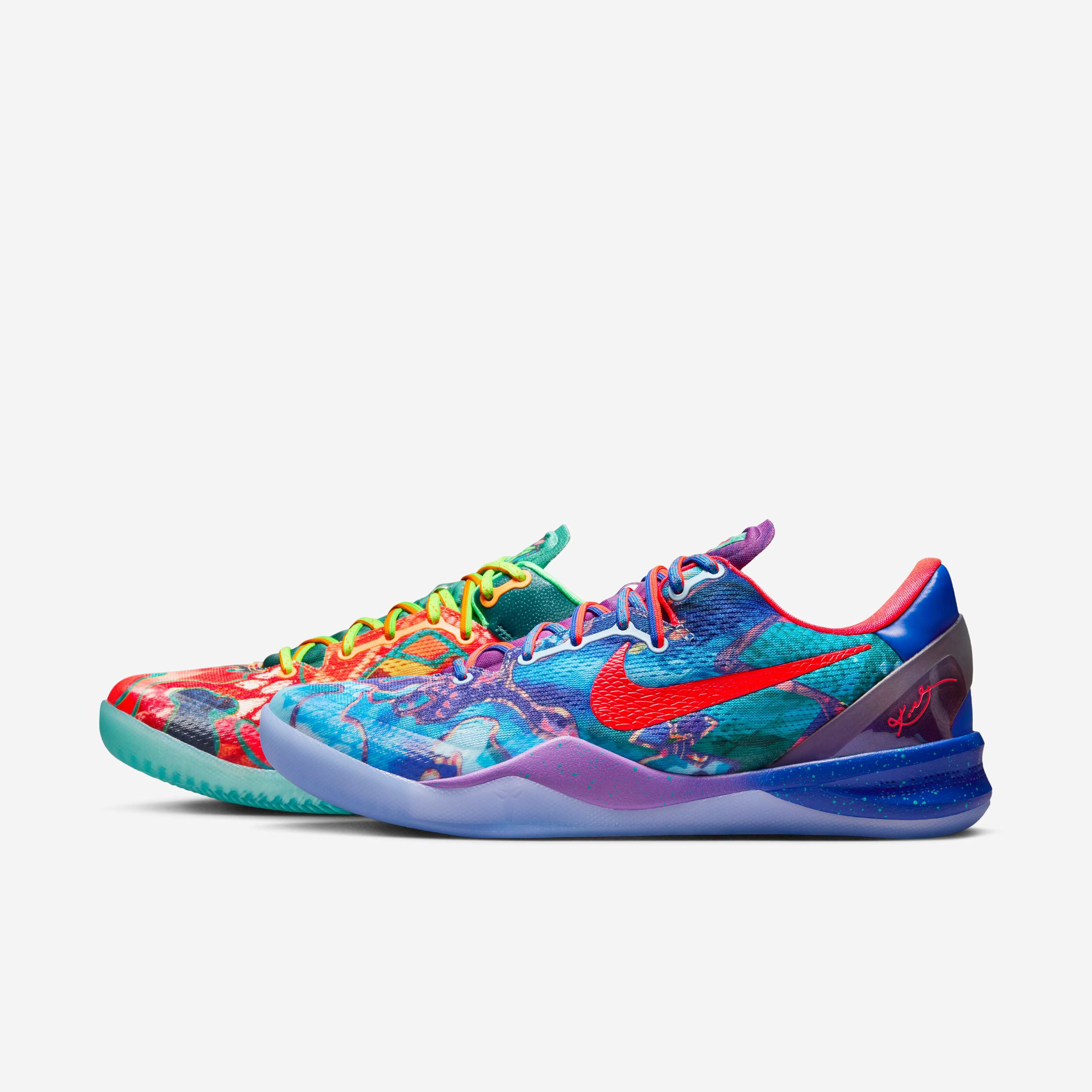 Kobe VIII Protro マルチカラー 27cm NIKE KOBE VIII PROTRO - STADIUMGREY/ METALLICSILVER – Undefeated