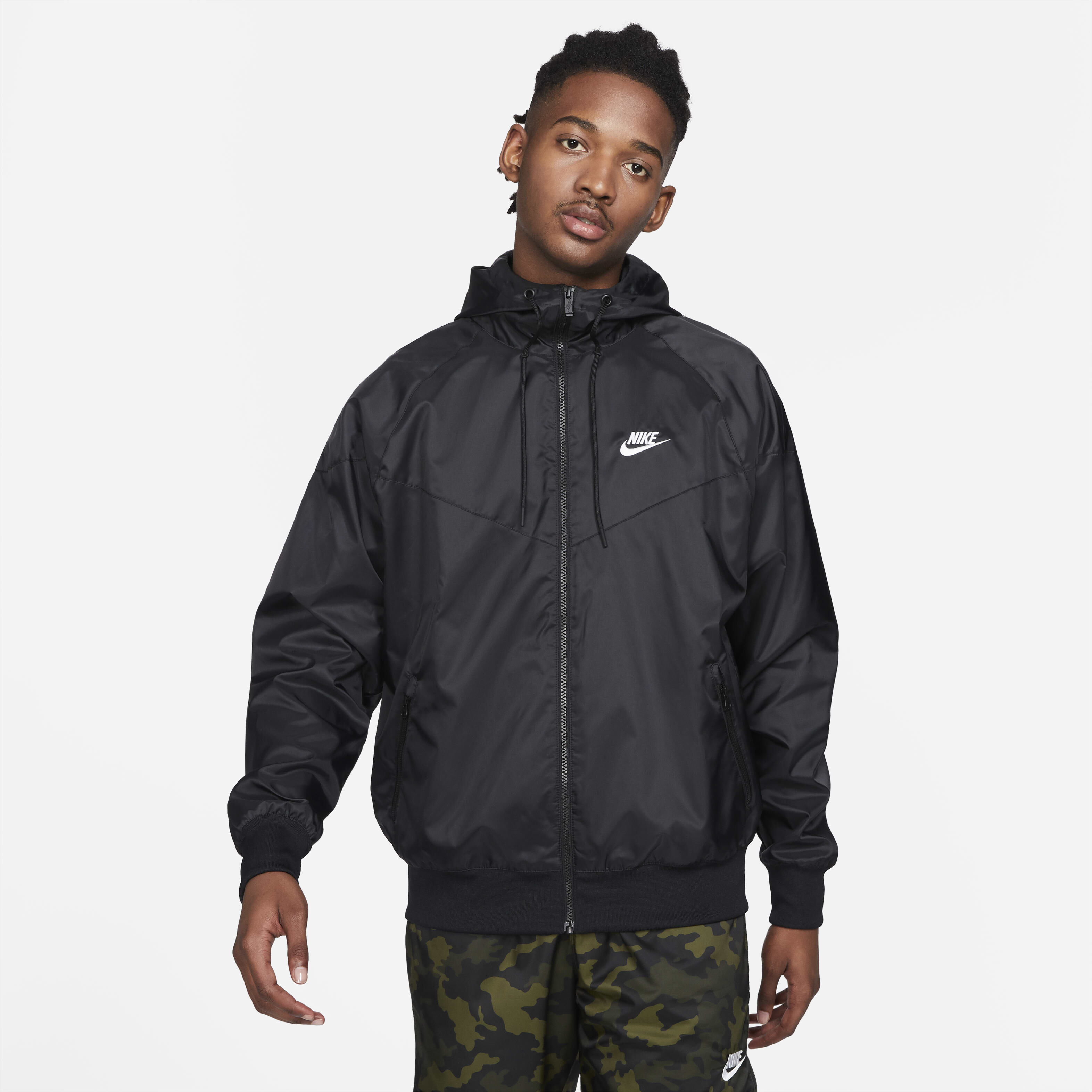 Nike sportswear graphic windbreaker sales