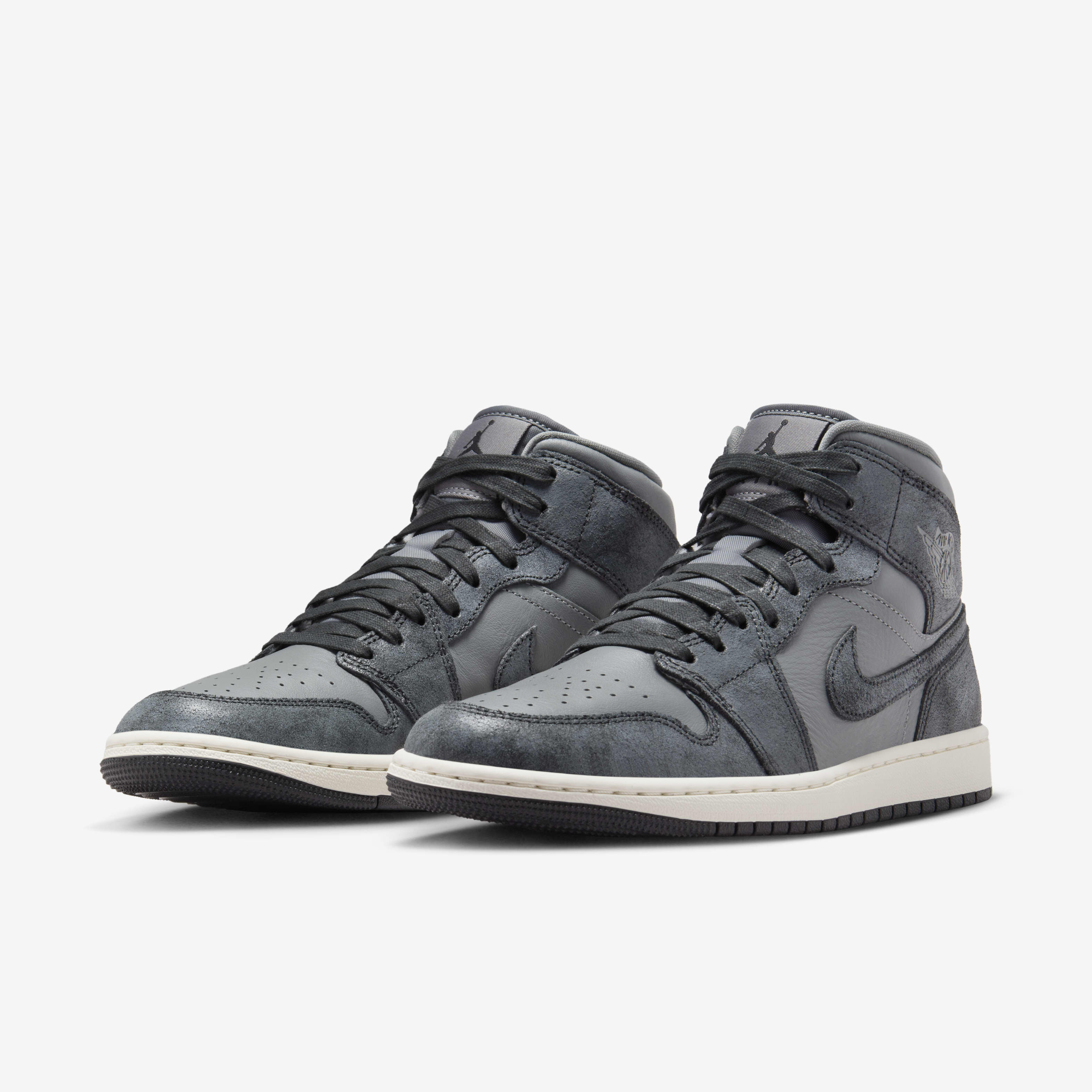 Buy Air Jordan Mid SE Women's Shoes Smoke Grey/Sail/Off-Noir