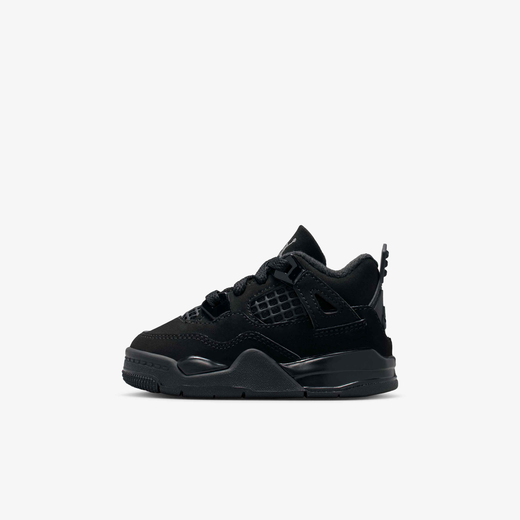 Kids' Lifestyle Shoes-JRDN, Jordan 4 Retro "Black Cat", Baby & Toddler Shoes