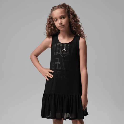 Jordan Skirts & Dresses-JRDN, Jordan Secret Diary, Big Kids' Dri-FIT Layered Dress