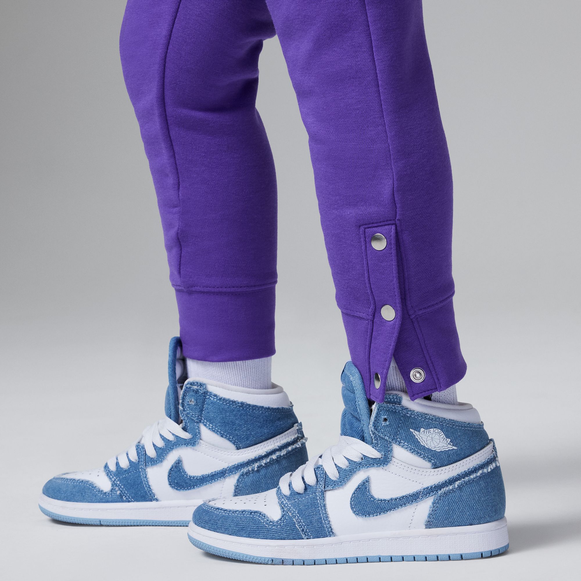 Jordan Take Flight Snap Fleece Pants image number 2