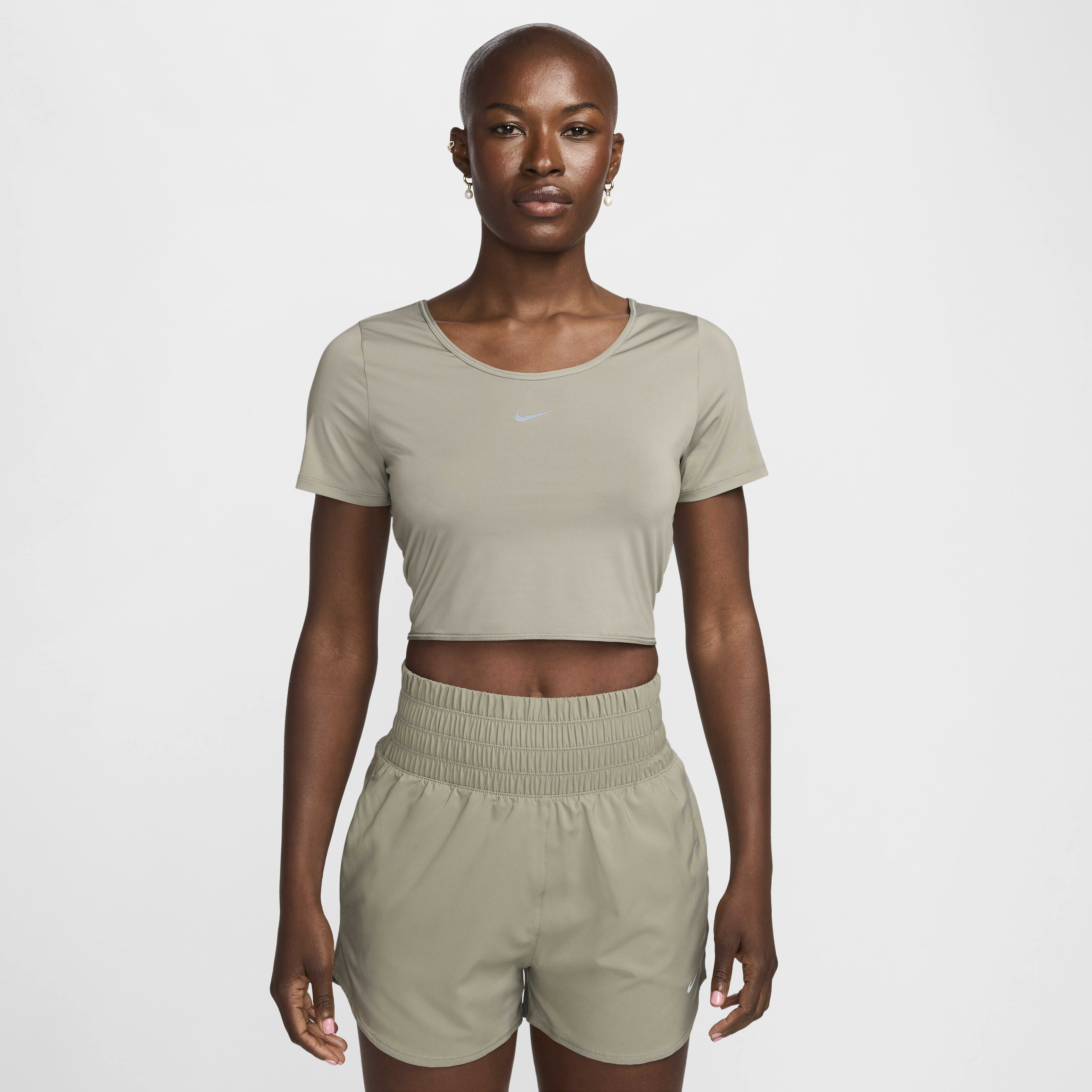 Nike dry women's twist cropped tank online