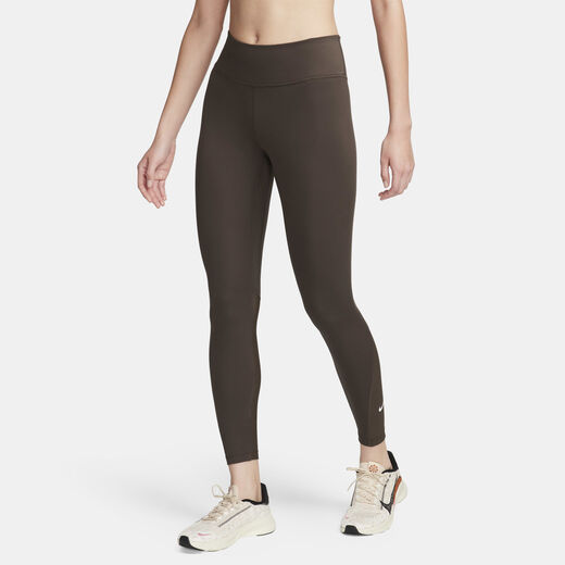 Trousers & Tights-Nike, Nike One, Women's Mid-Rise 7/8 Mesh-Panelled Leggings