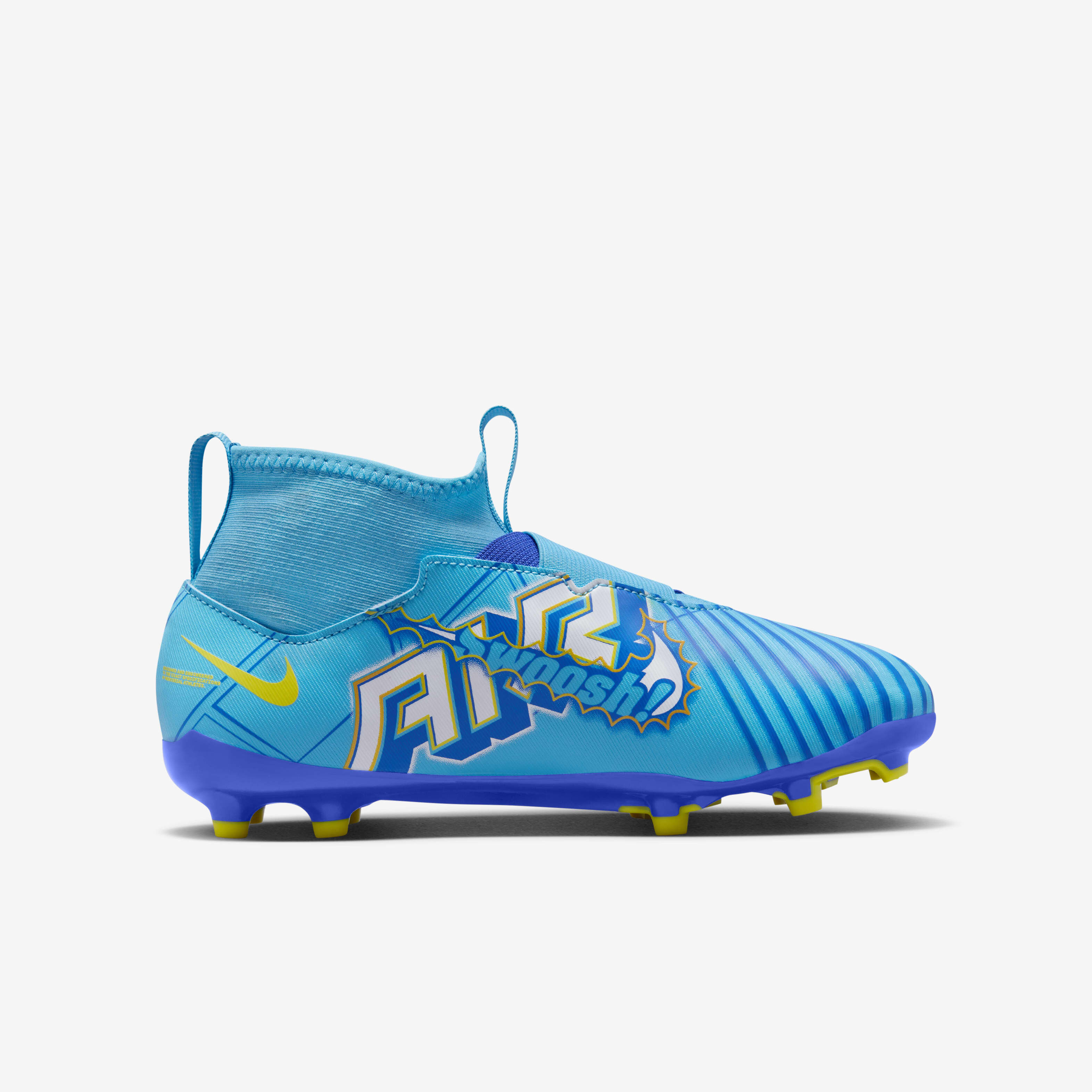 Nike Jr. Mercurial Zoom Superfly 9 Academy KM FG/MG image number 2