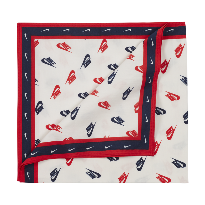 Buy Nike Printed Bandana - Sail/University Red/Obsidian @ Nike Qatar