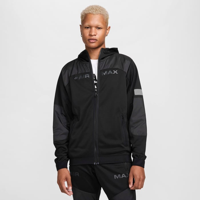 Buy Nike Sportswear Air Max Men's Full-Zip Hoodie Black/Black