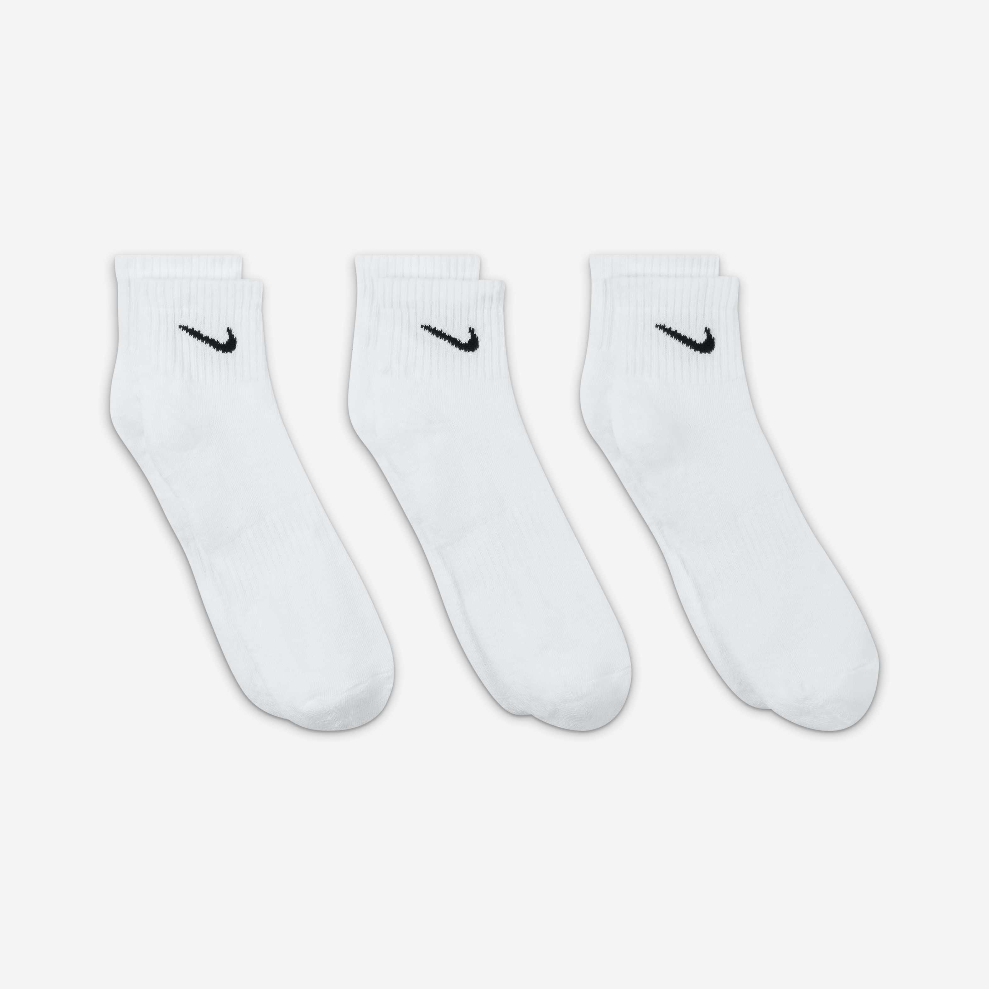 Everyday Cushioned Training Ankle Socks (3 Pack) image number 2