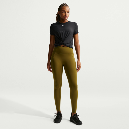 Leggings-Nike, Nike Universa, Women's High-Waisted Full-Length Leggings with No Front Seam