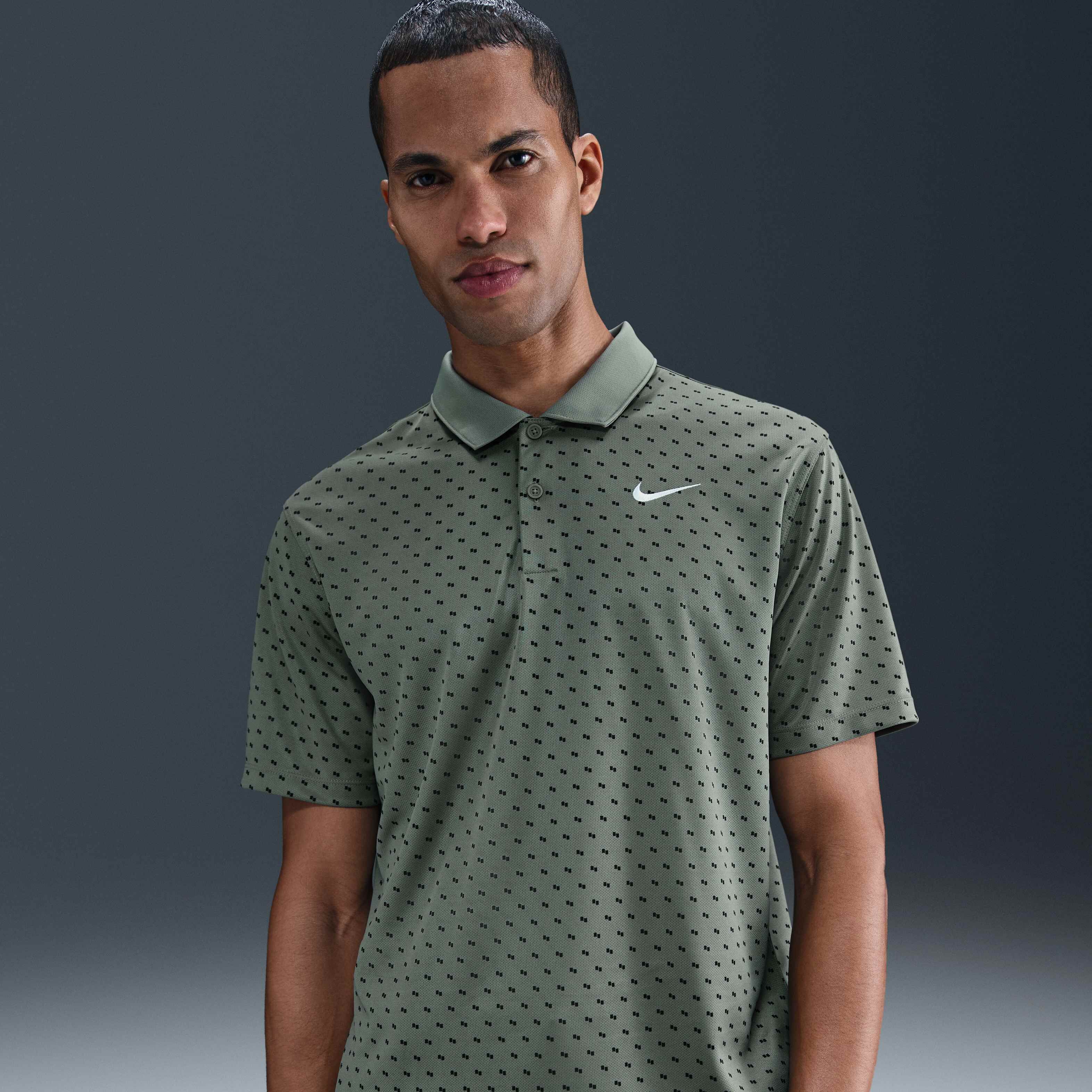 nike button down collar golf shirt