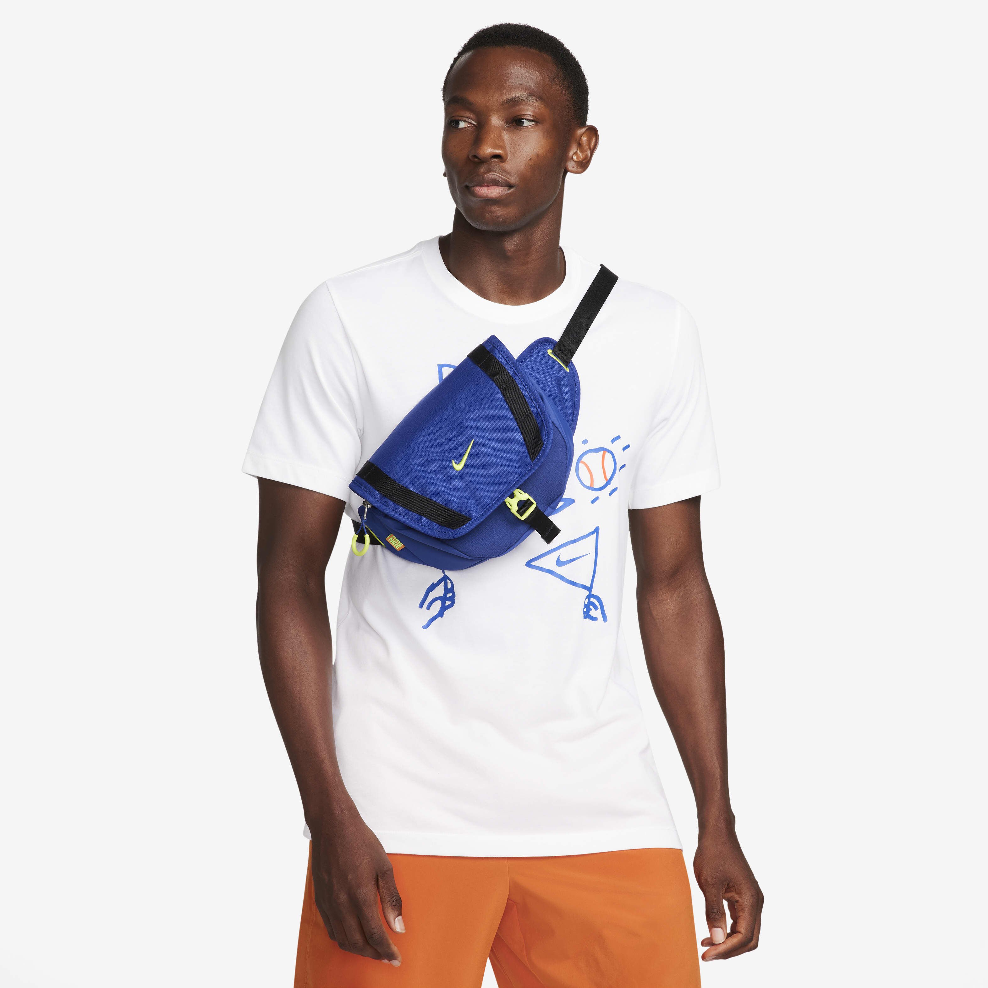 nike hip pack blue