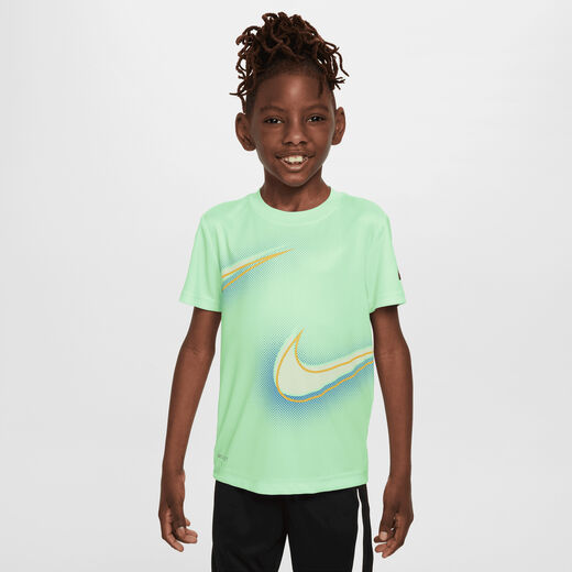 Kids Collection-Nike, Nike Dri-FIT, Little Kids' Stacked Up Swoosh T-Shirt