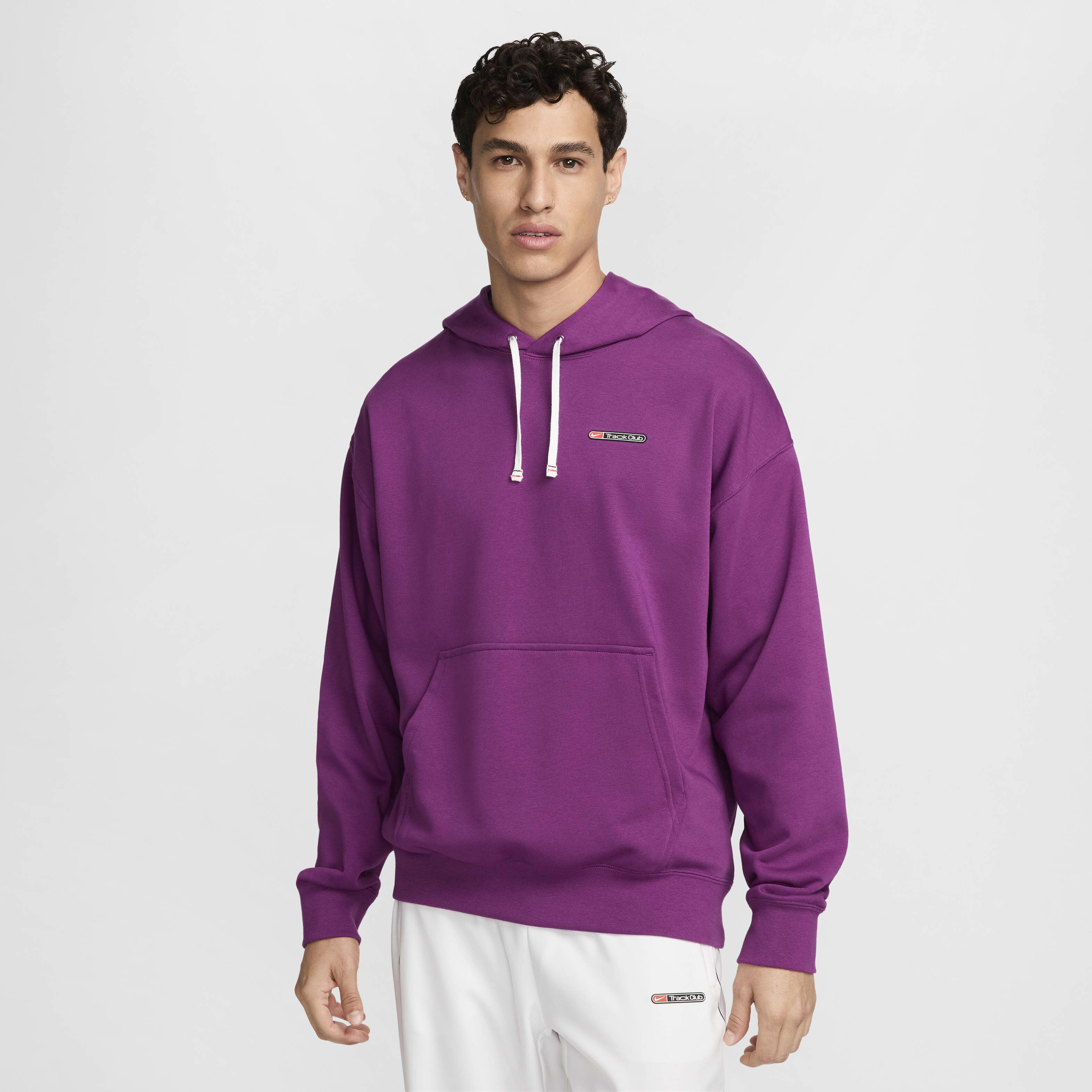 Buy Nike Track Club Men s Dri FIT Fleece Running Sweatshirt Nike Qatar Official