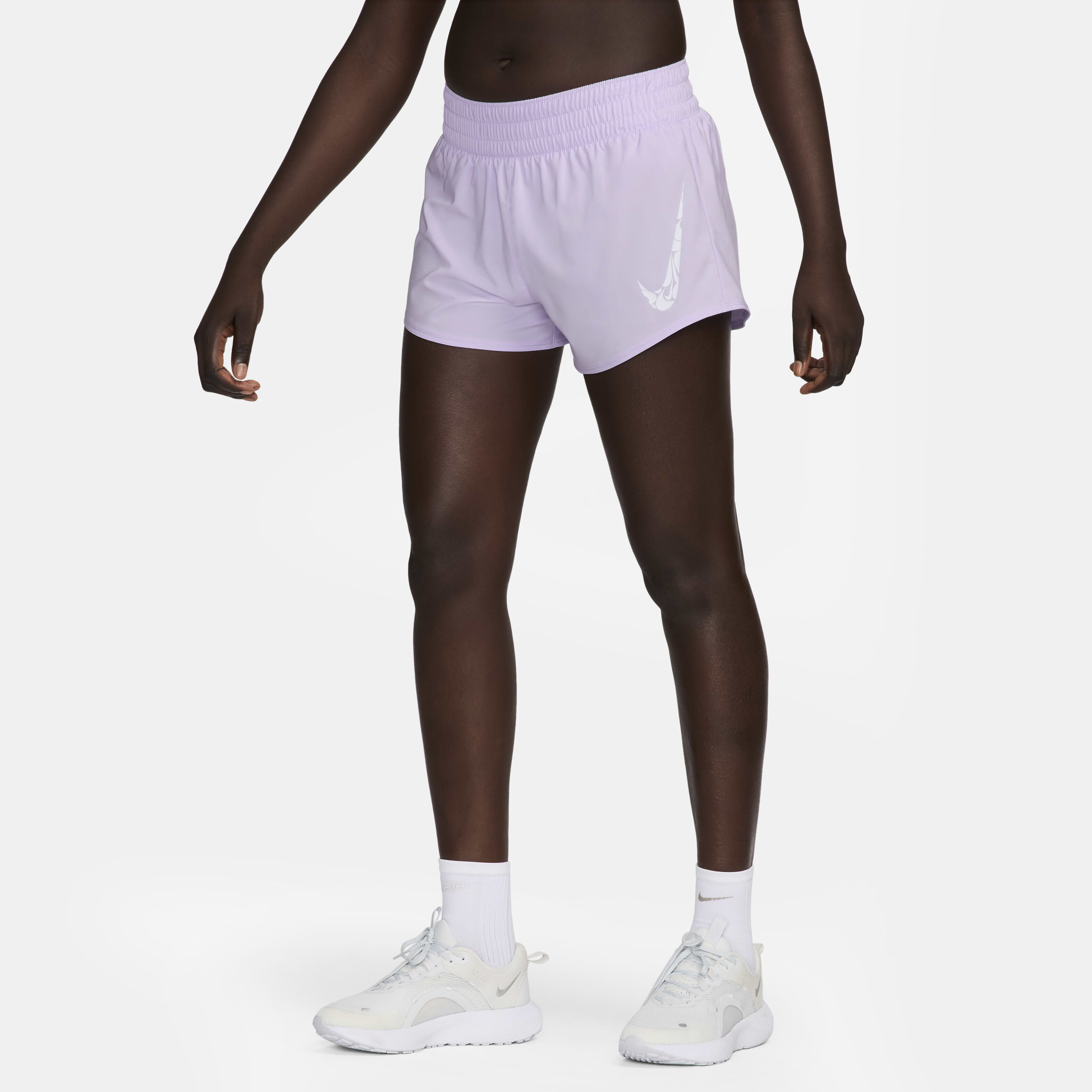 Buy Nike One Women s Dri FIT Mid Rise 8cm approx. Brief Lined Shorts Nike Qatar Official