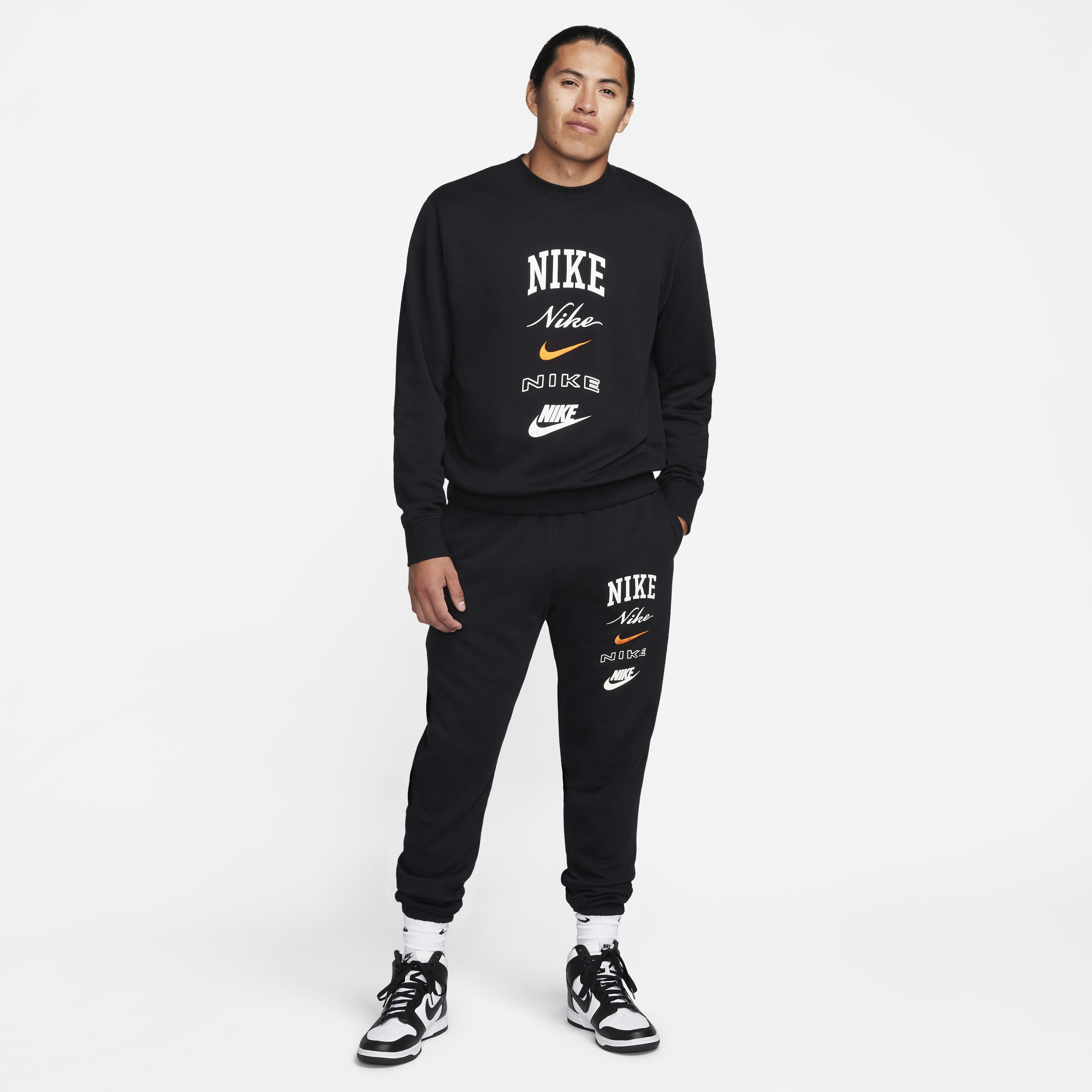 Nike tall club crew neck sweat 2025
