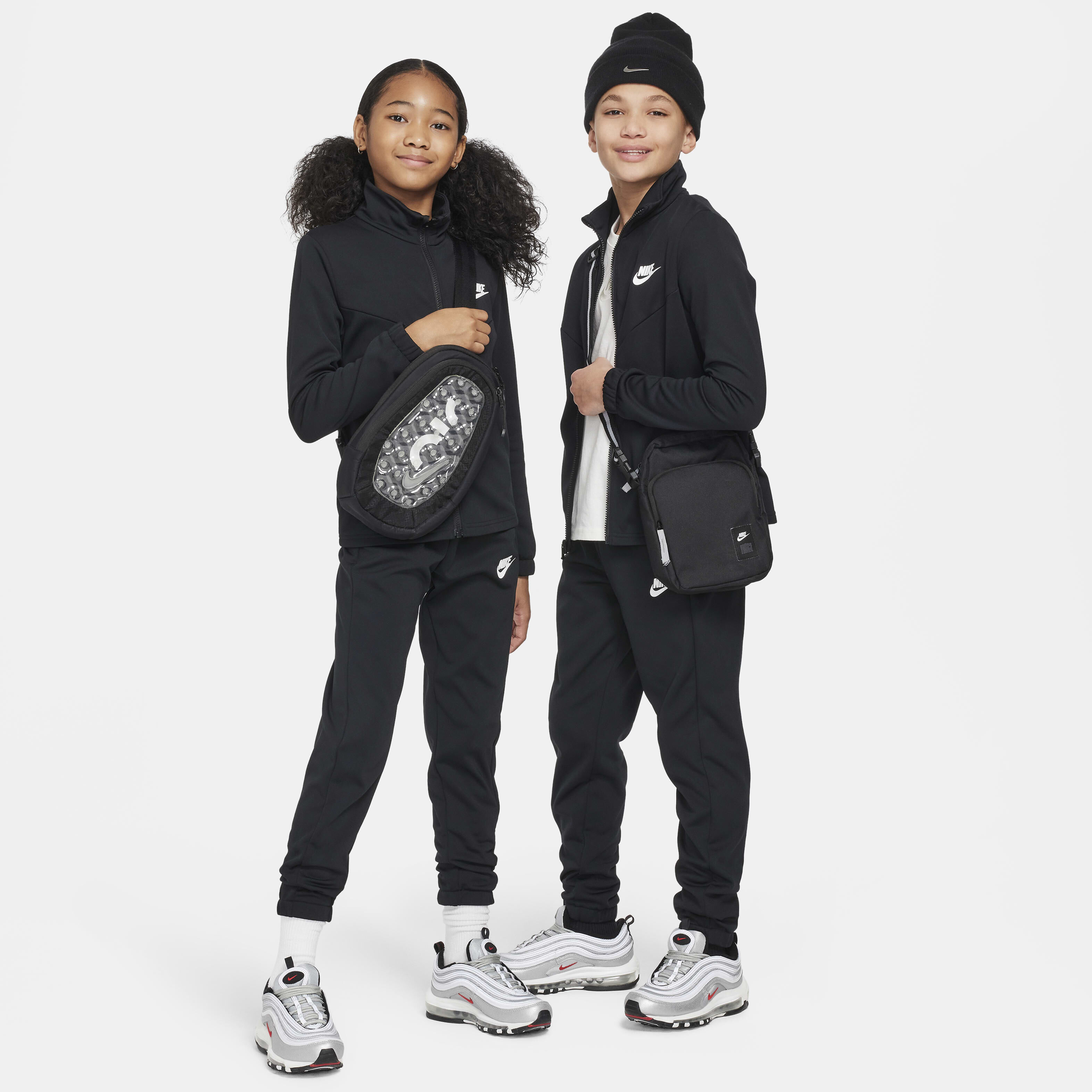 Buy Nike Sportswear Older Kids' Tracksuit - Black/Black