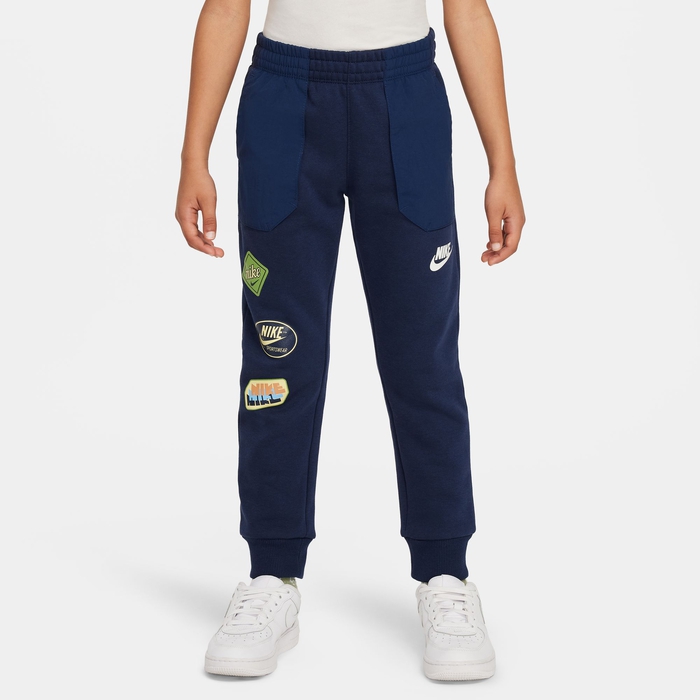 Nike air fleece joggers blue hotsell