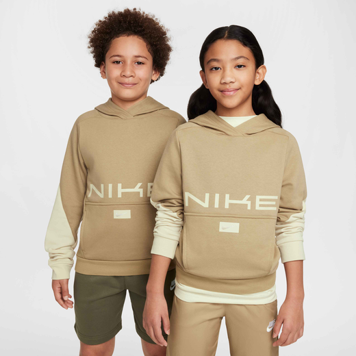 Kids' Hoodies-Nike, Nike Multi, Older Kids' Dri-FIT Fleece Pullover Hoodie