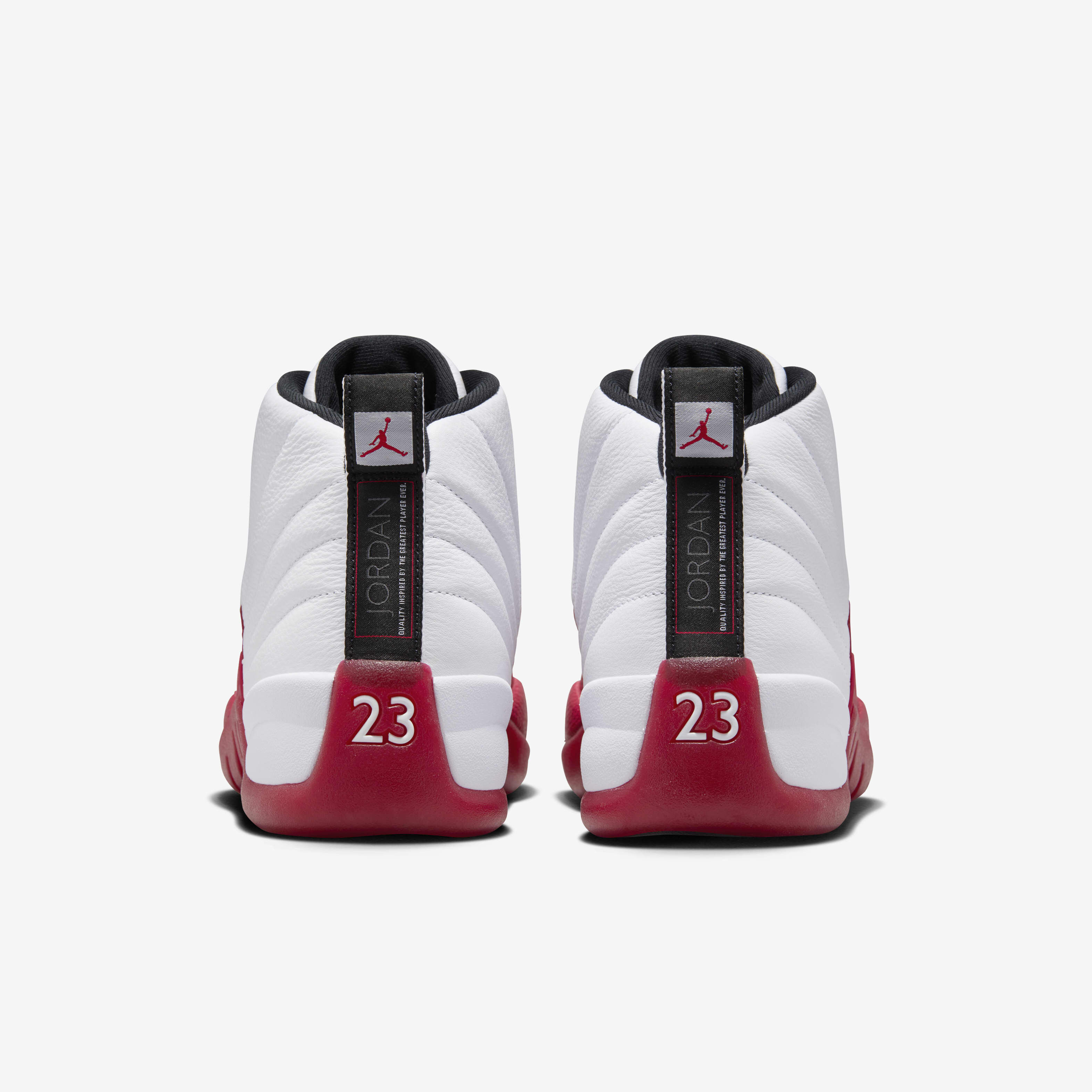 White jordans with 23 on the back top