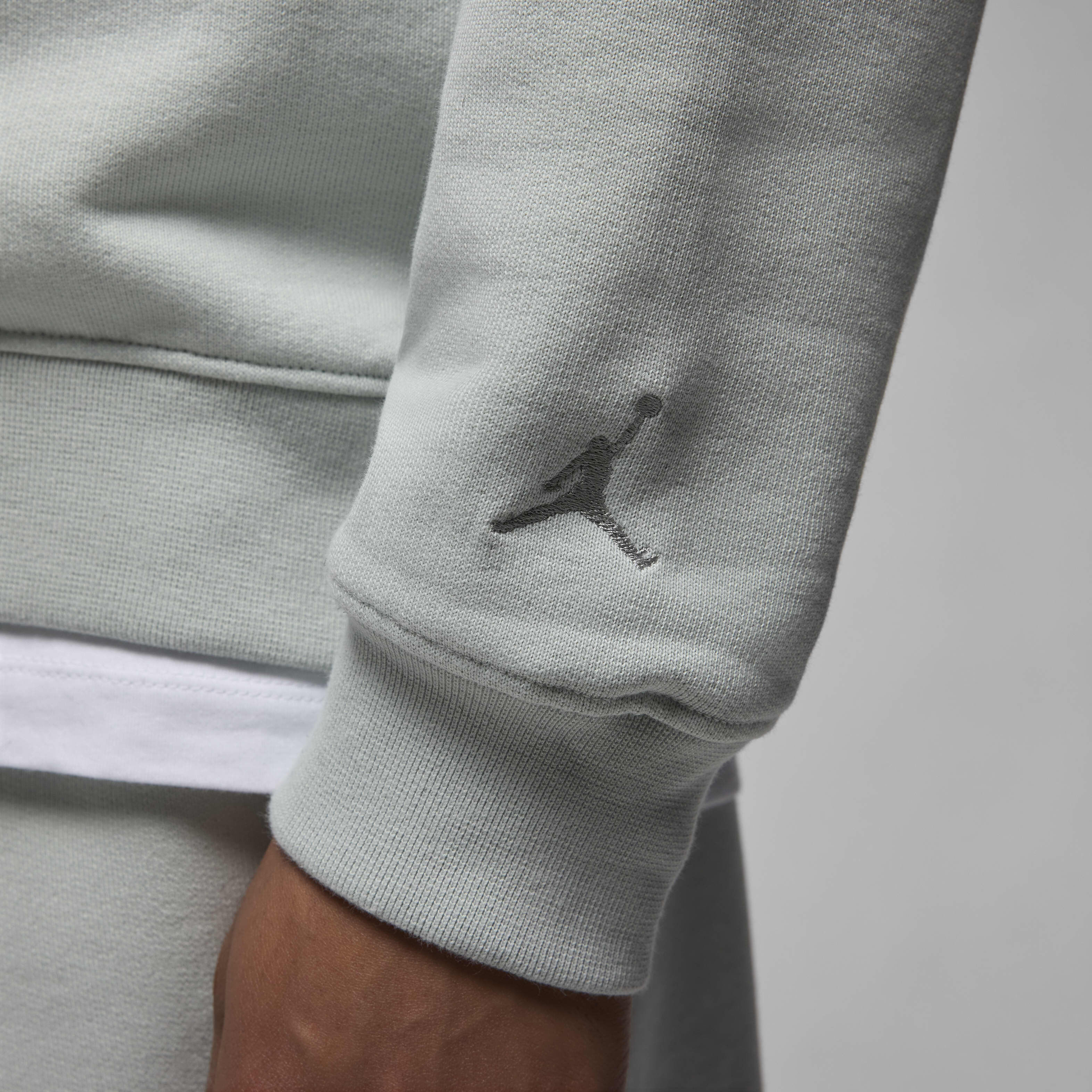 Buy Air Jordan Wordmark Men s Fleece Crew Neck Sweatshirt Nike Qatar Official