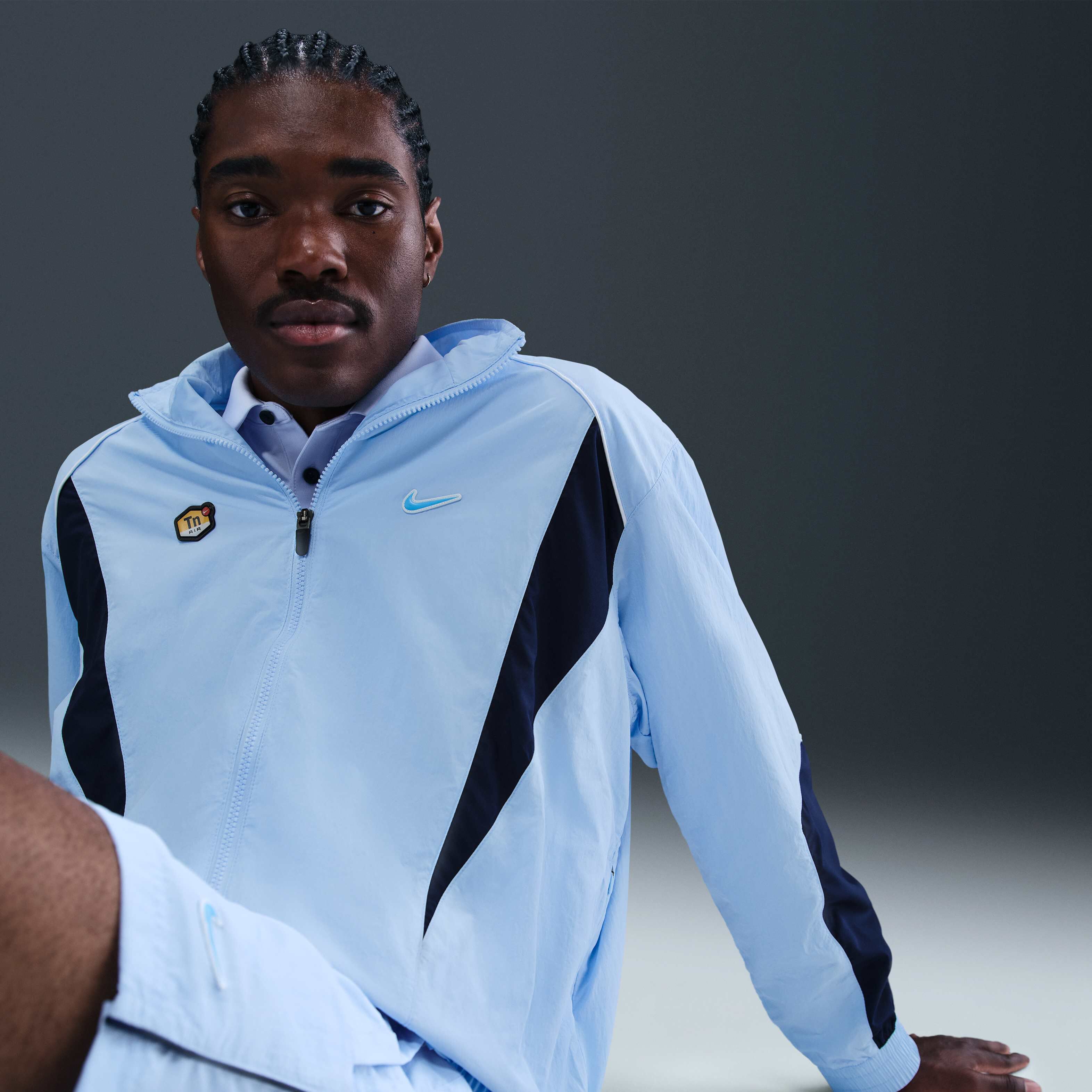 Buy Nike Sportswear Men's Woven Track Jacket - Celestine