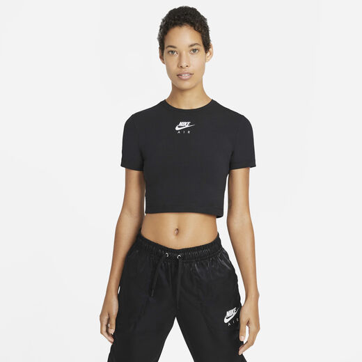 T-Shirts & Tops-Nike, Nike Air, Women's Short-Sleeve Crop Top
