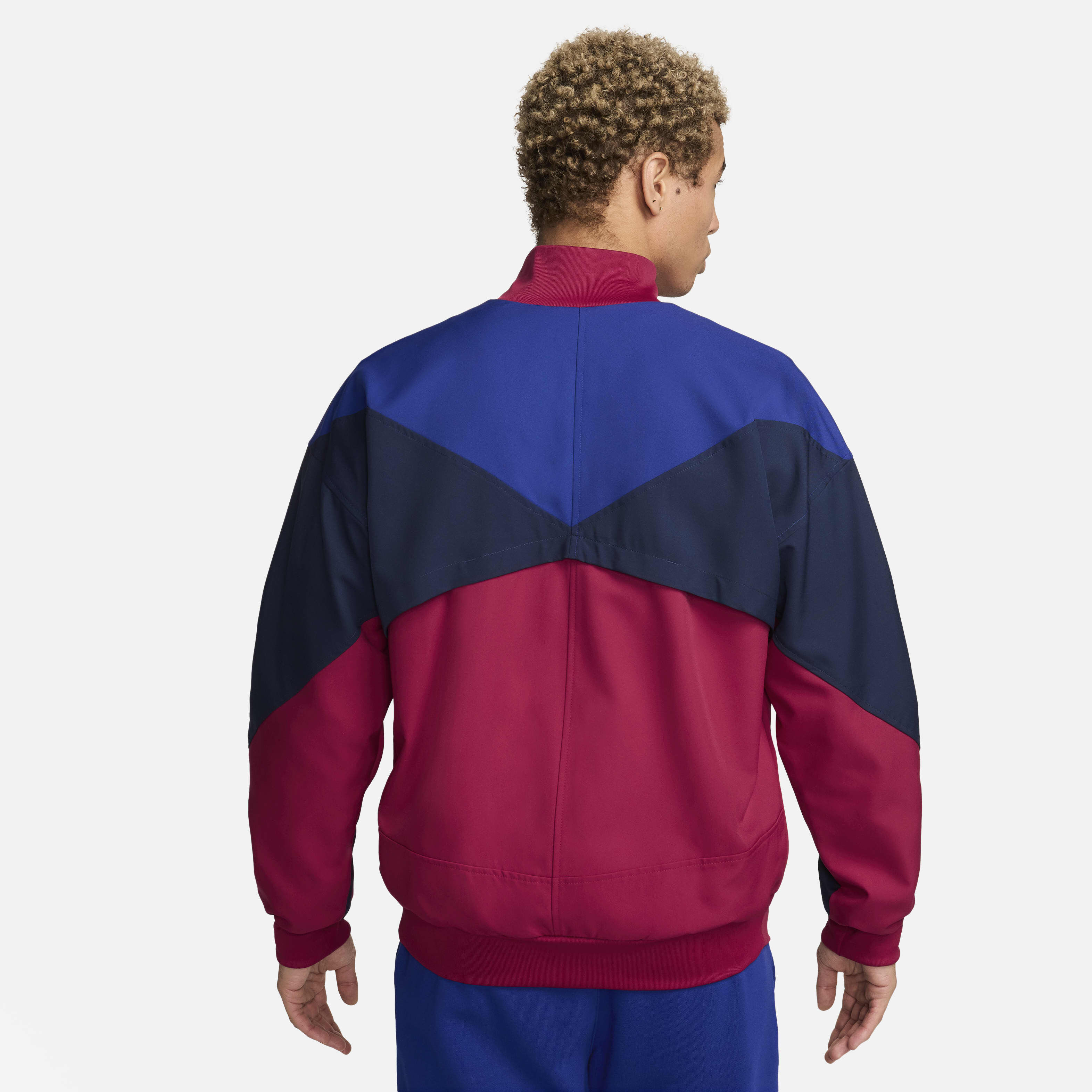 FC Barcelona Nike DRI-FIT ジャージ Mサイズ F.C. Barcelona Strike Men's Nike Dri-FIT Football Drill Top