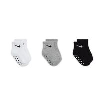 Buy Nike Baby Gripper Ankle Socks 3 Pairs Nike Qatar Official