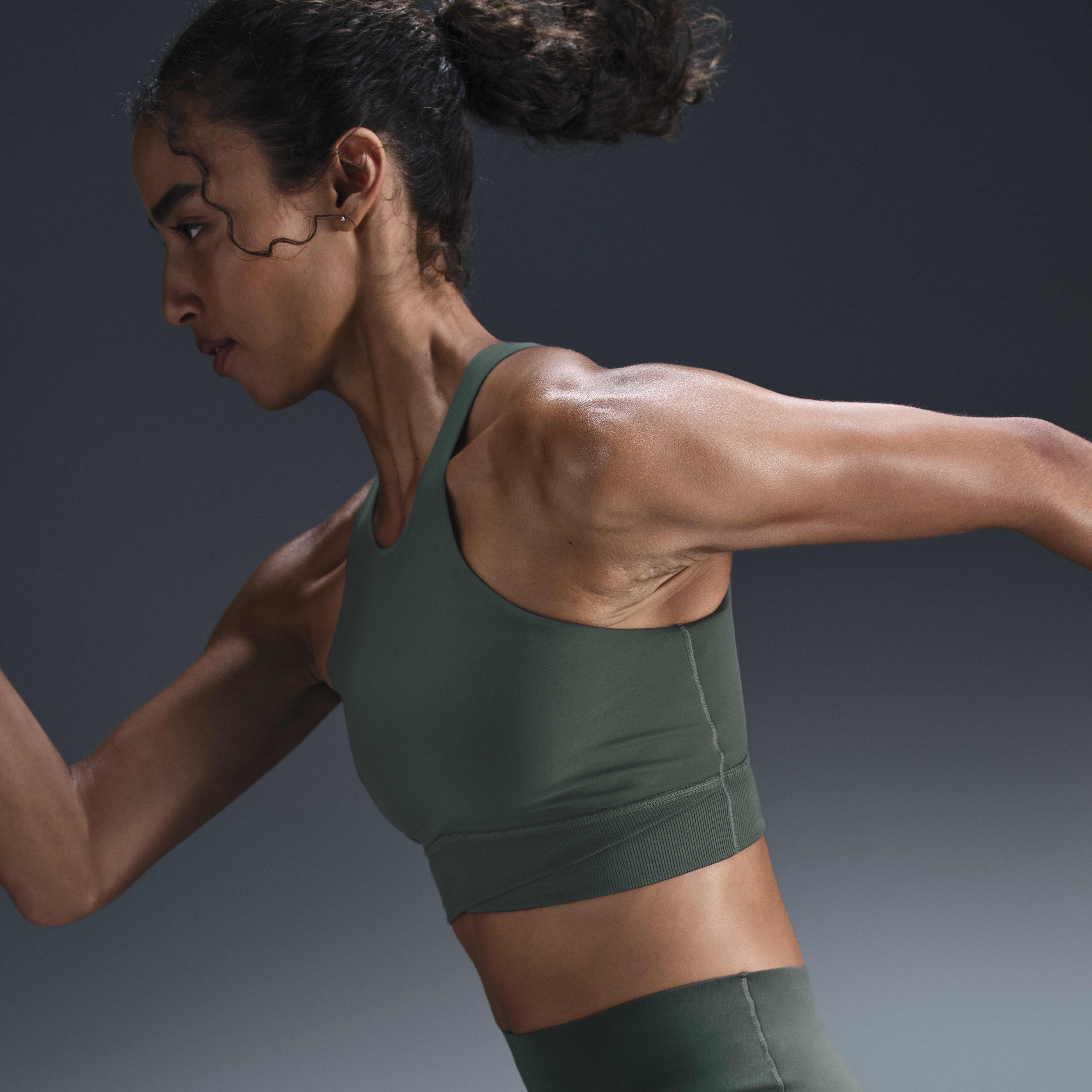 Nike high neck bra on sale