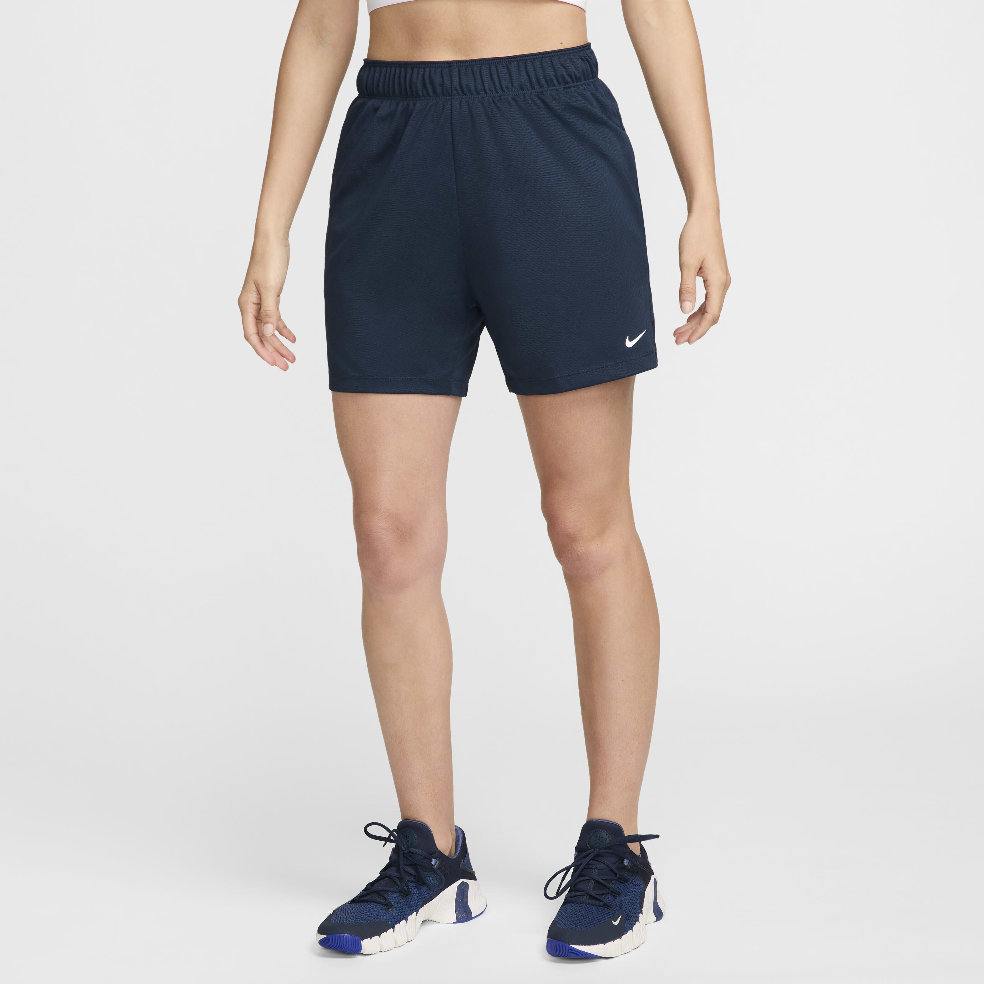 Buy Nike Attack Women s Dri FIT Fitness Mid Rise 8cm approx. Unlined Shorts Nike Qatar Official