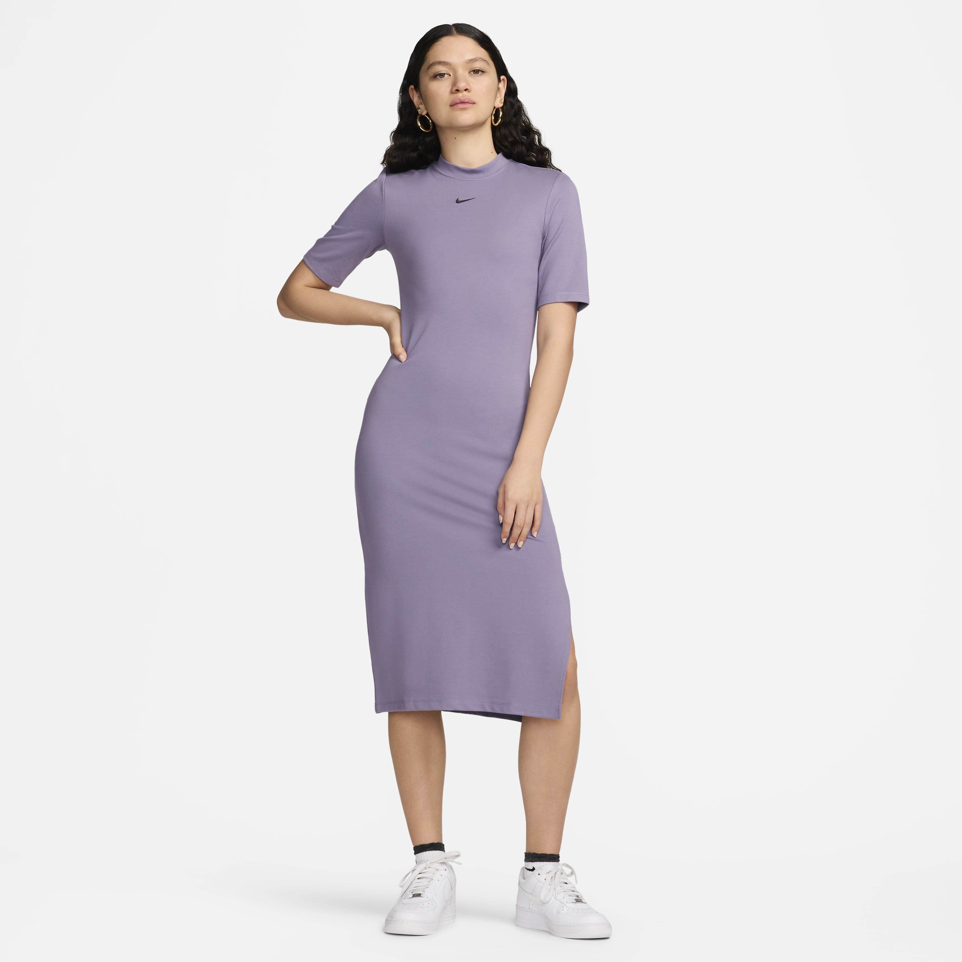 Buy Nike Sportswear Essential Women s Tight Midi Dress Nike Qatar Official