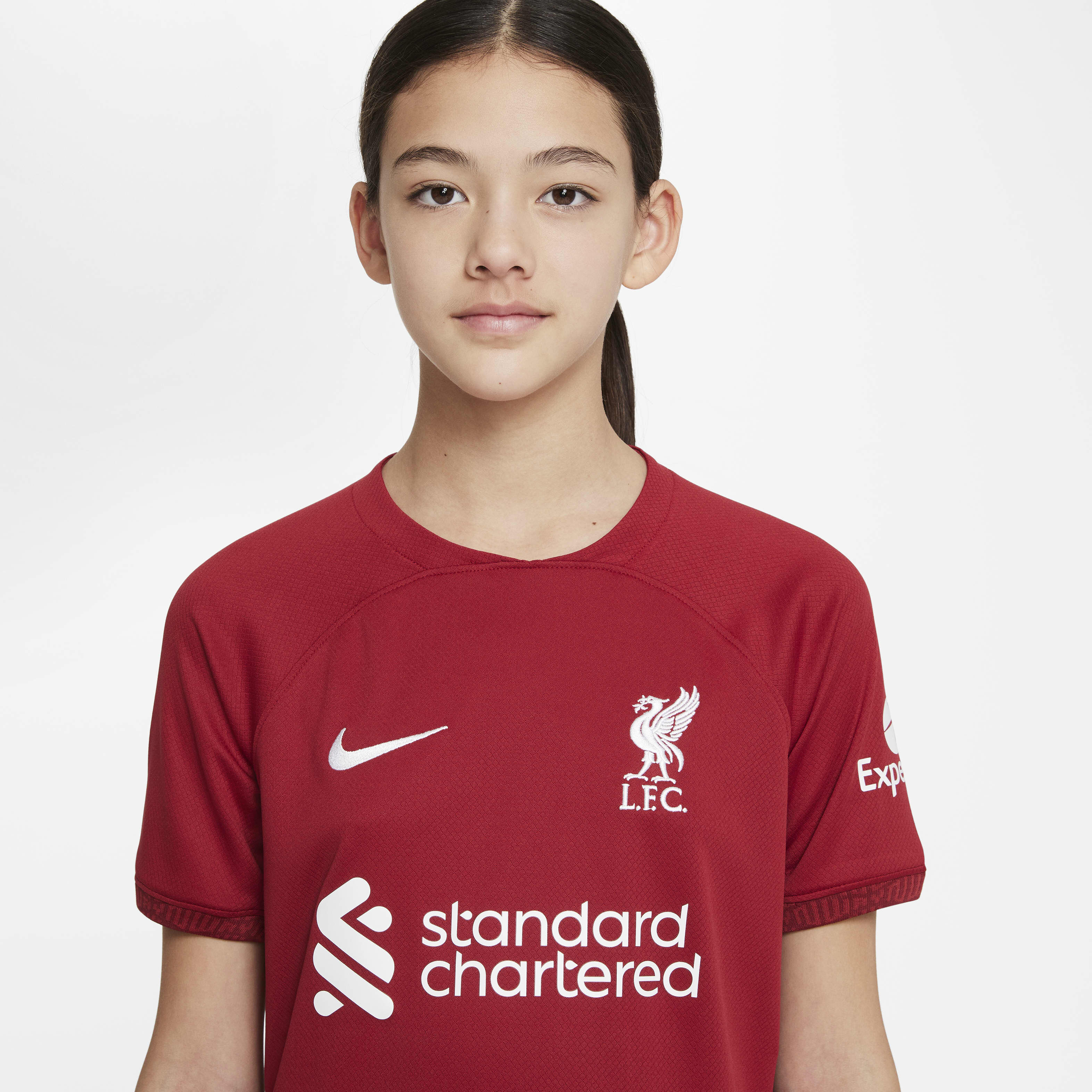Liverpool FC 2022 DRI-FIT シャツ Lサイズ Nike 23/24 Liverpool FC Home Soccer Jersey Mens Size Small