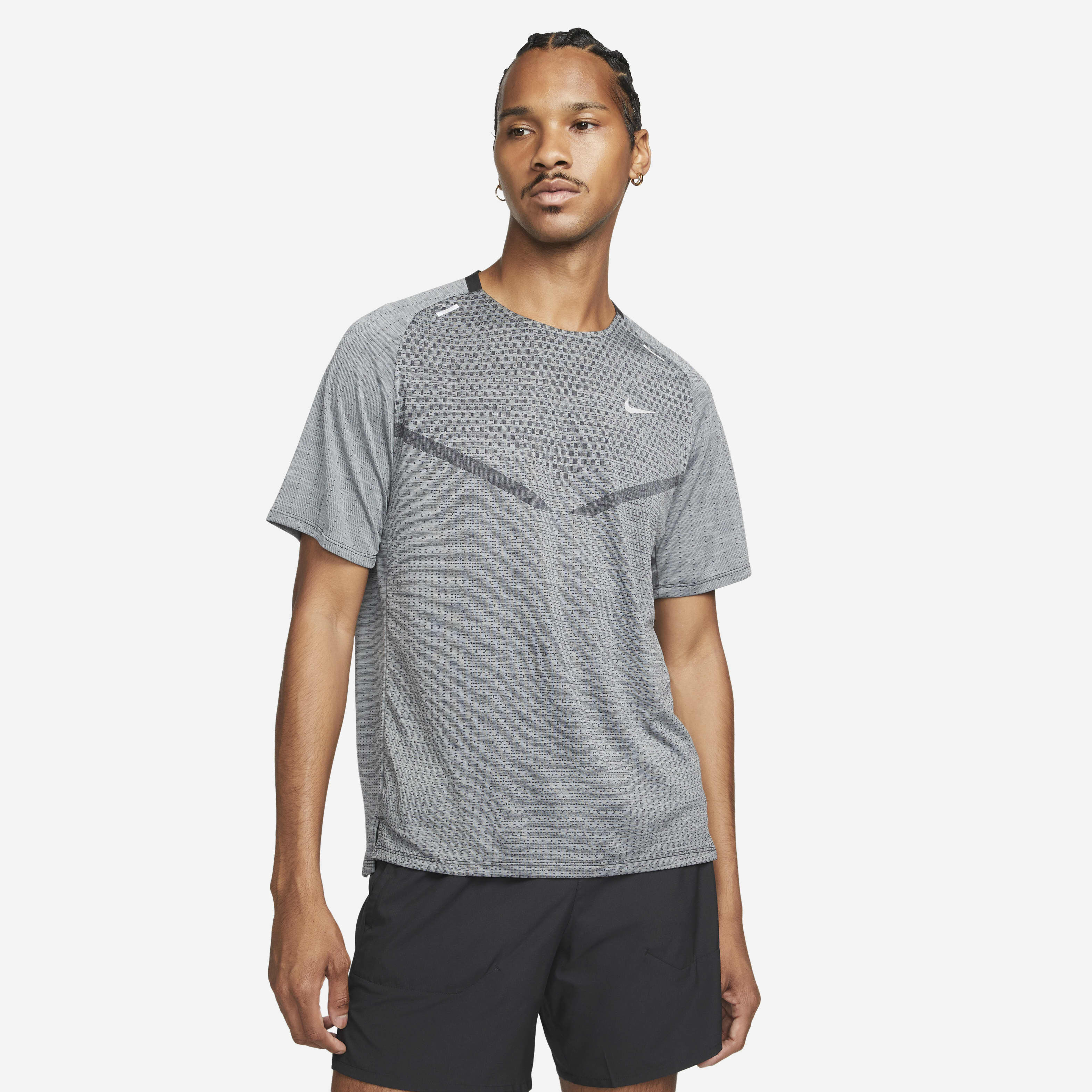 Buy Nike Tech Knit Men s Dri FIT ADV Short sleeve Running Top Nike Qatar Official
