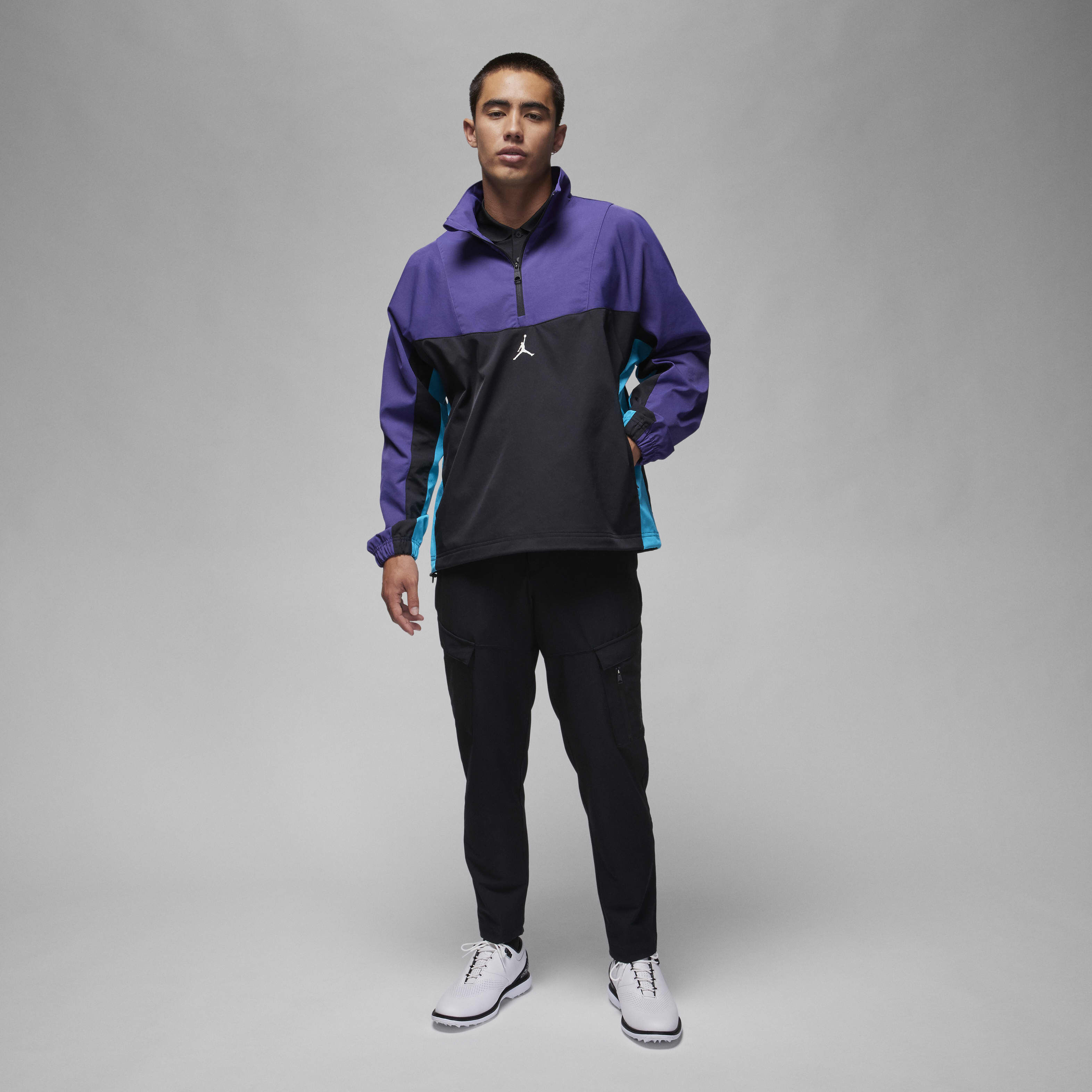 Buy Jordan Sport Men's Golf Jacket - Sky J Purple/Aquatone/Black