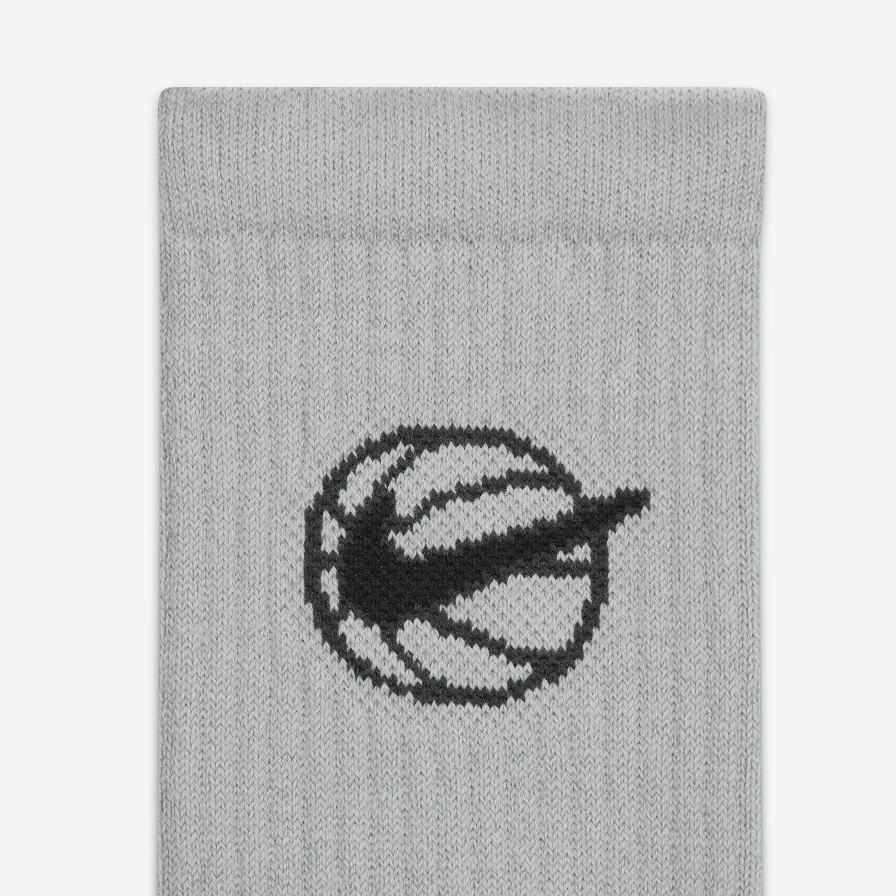 Buy Nike Everyday Crew Basketball Socks 3 Pairs Nike Qatar Official