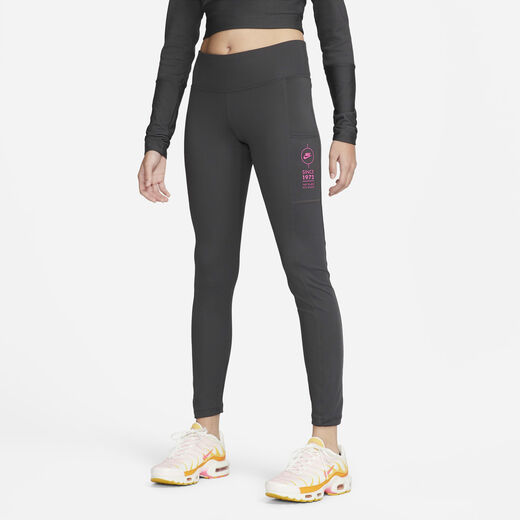 بناطيل ضيقة-نايكي, نايكي سبورتسوير, ليقنز يوتيليتي ريبد سبورتس بجيوب للنساء