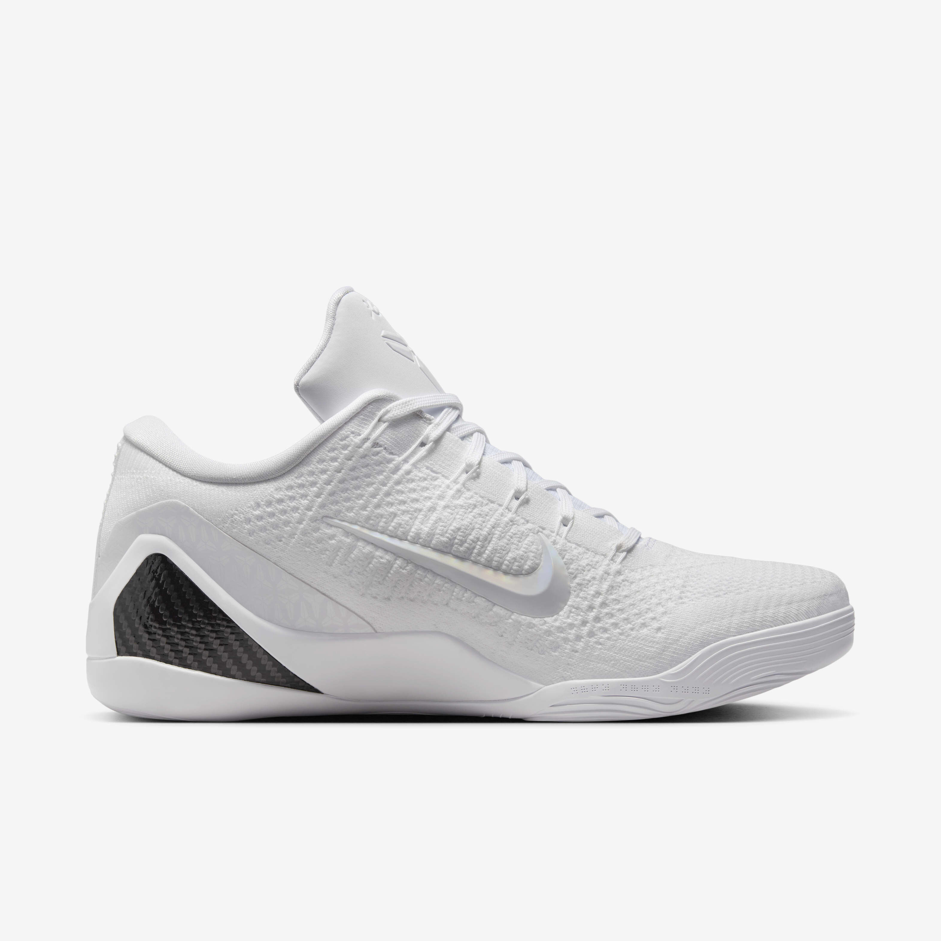 Buy Kobe IX Elite Low Protro Basketball Shoes - White/White/White