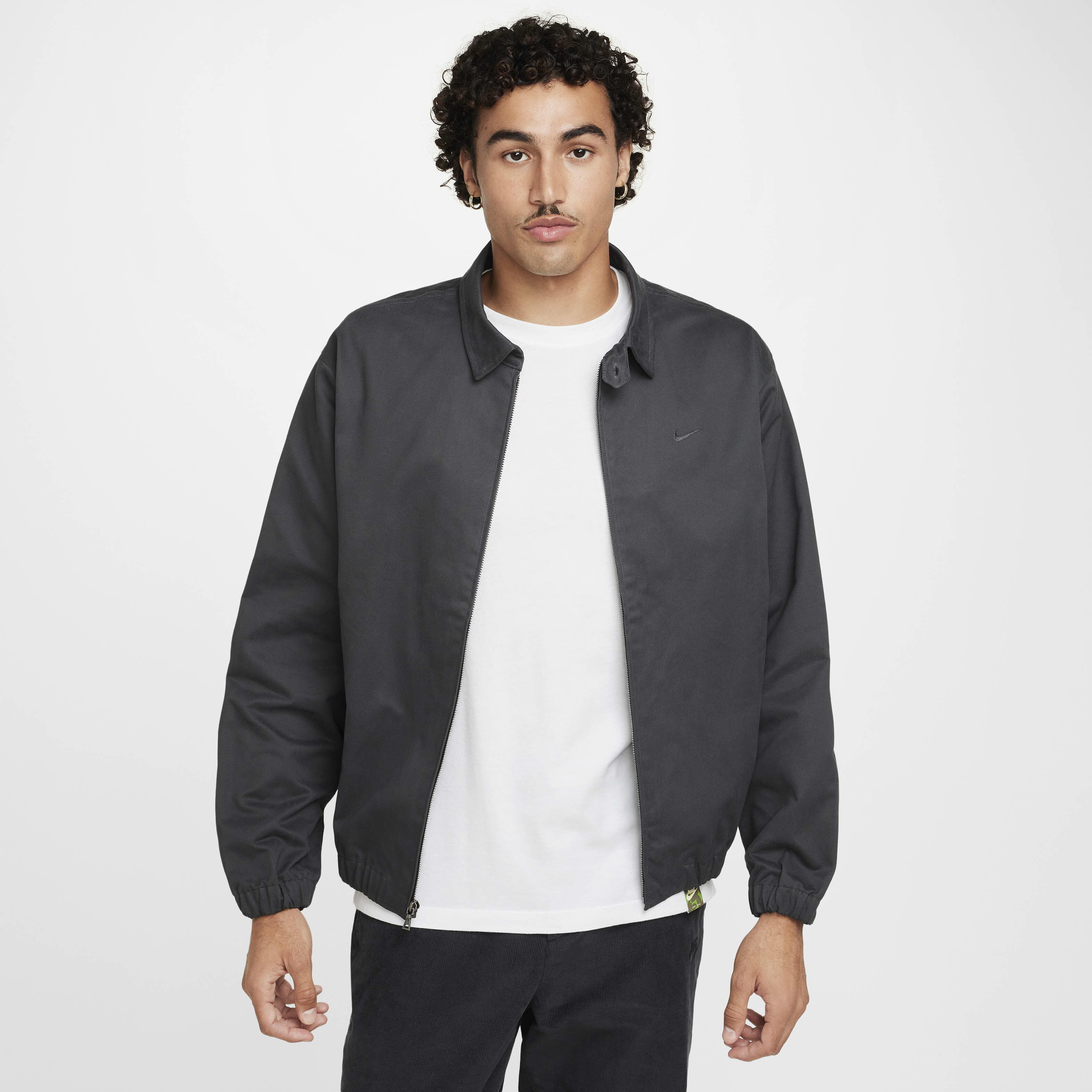 Buy Nike Life Men's Woven Harrington Jacket - Anthracite