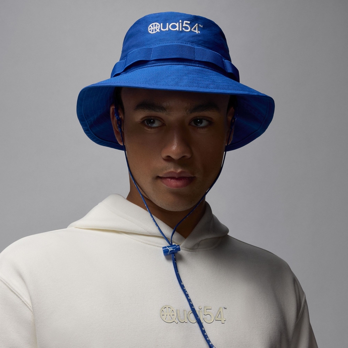 Buy Jordan Apex Quai 54 Bucket Hat Game Royal/Sail Nike Qatar
