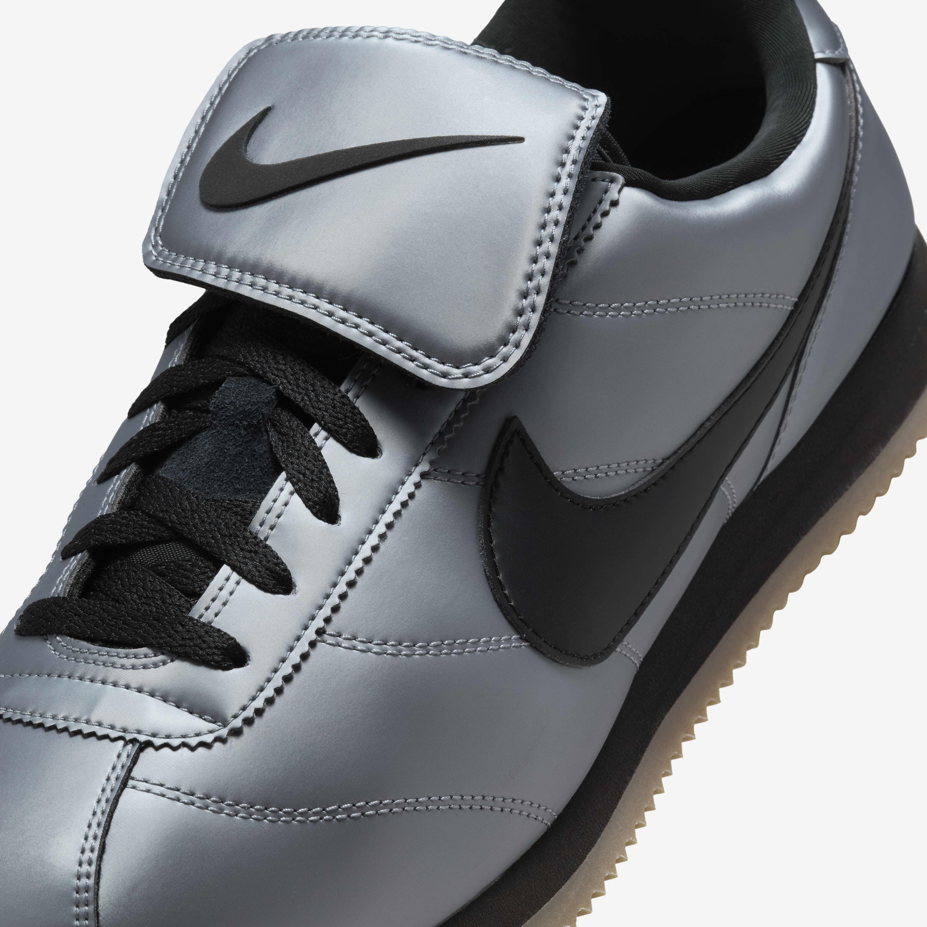 Buy Nike Cortez SE Men's Shoes - Metallic Cool Grey/Gum Dark
