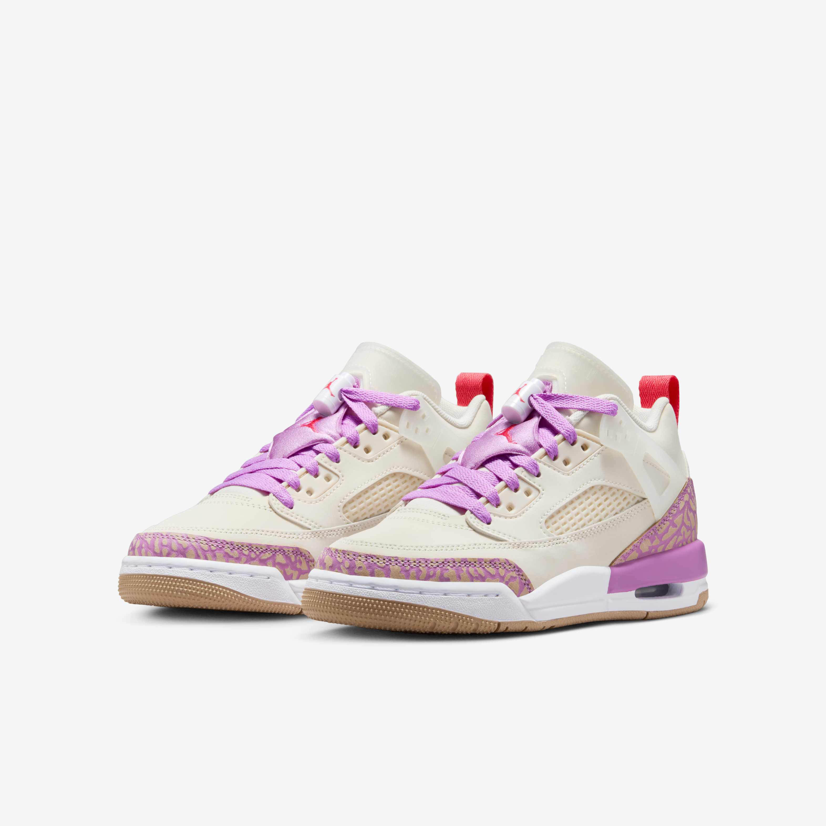 Buy Jordan Spizike Low Older Kids' Shoes - Pale Ivory/Rush Fuchsia